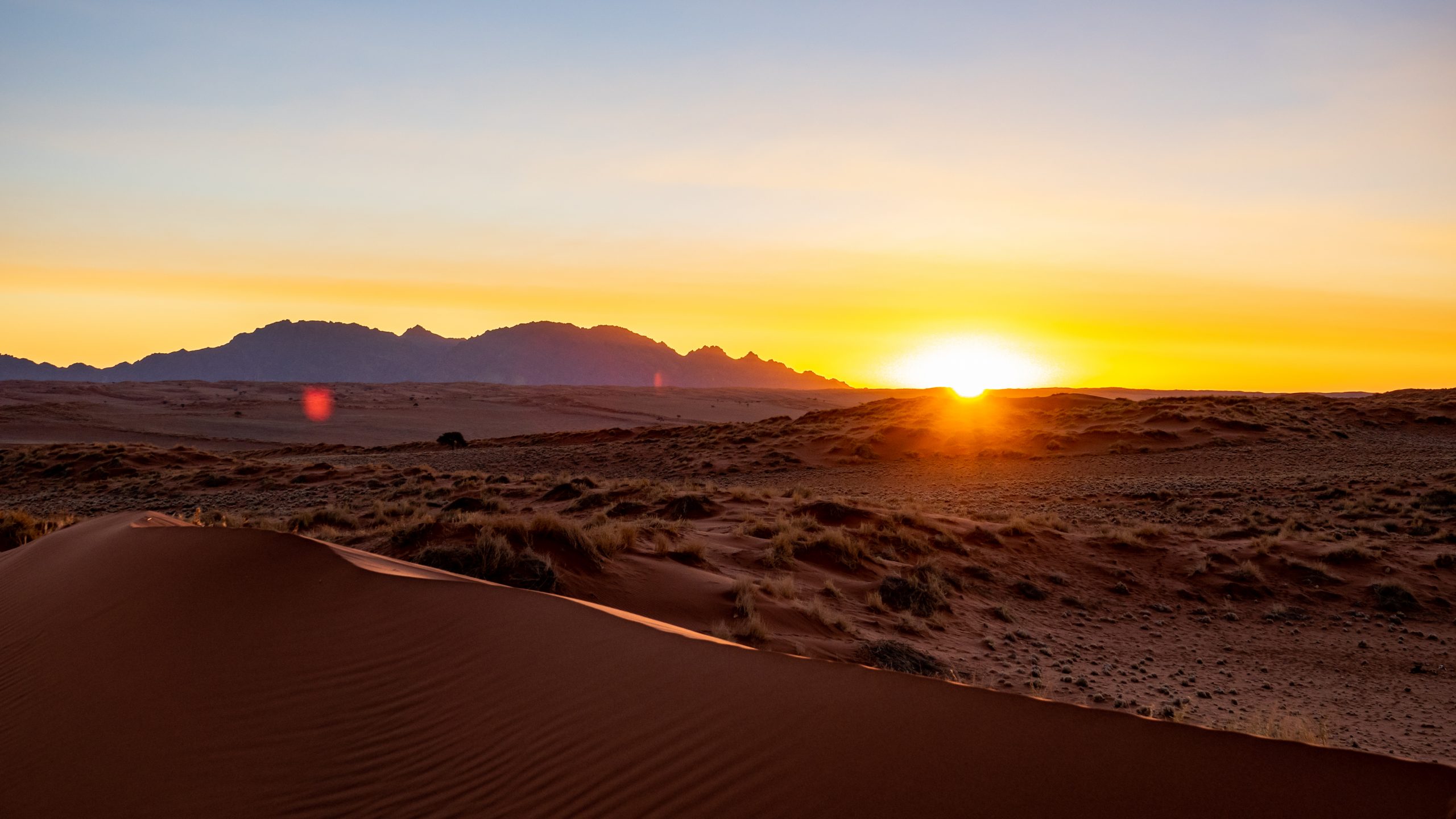 Aube sur Dunes du Namib