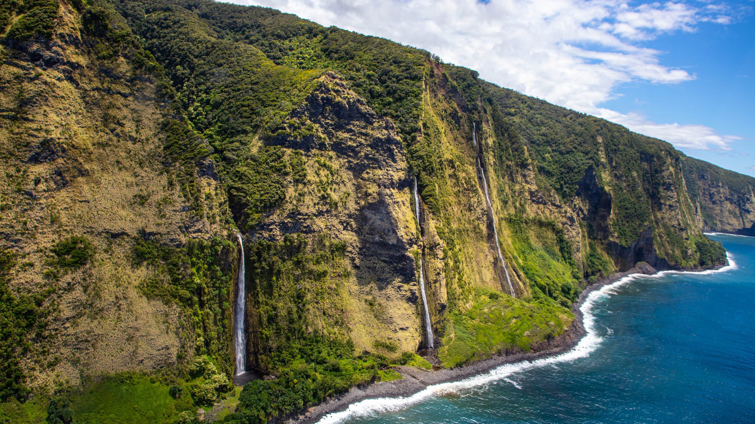 Cascades de la vallée de Waipi'o