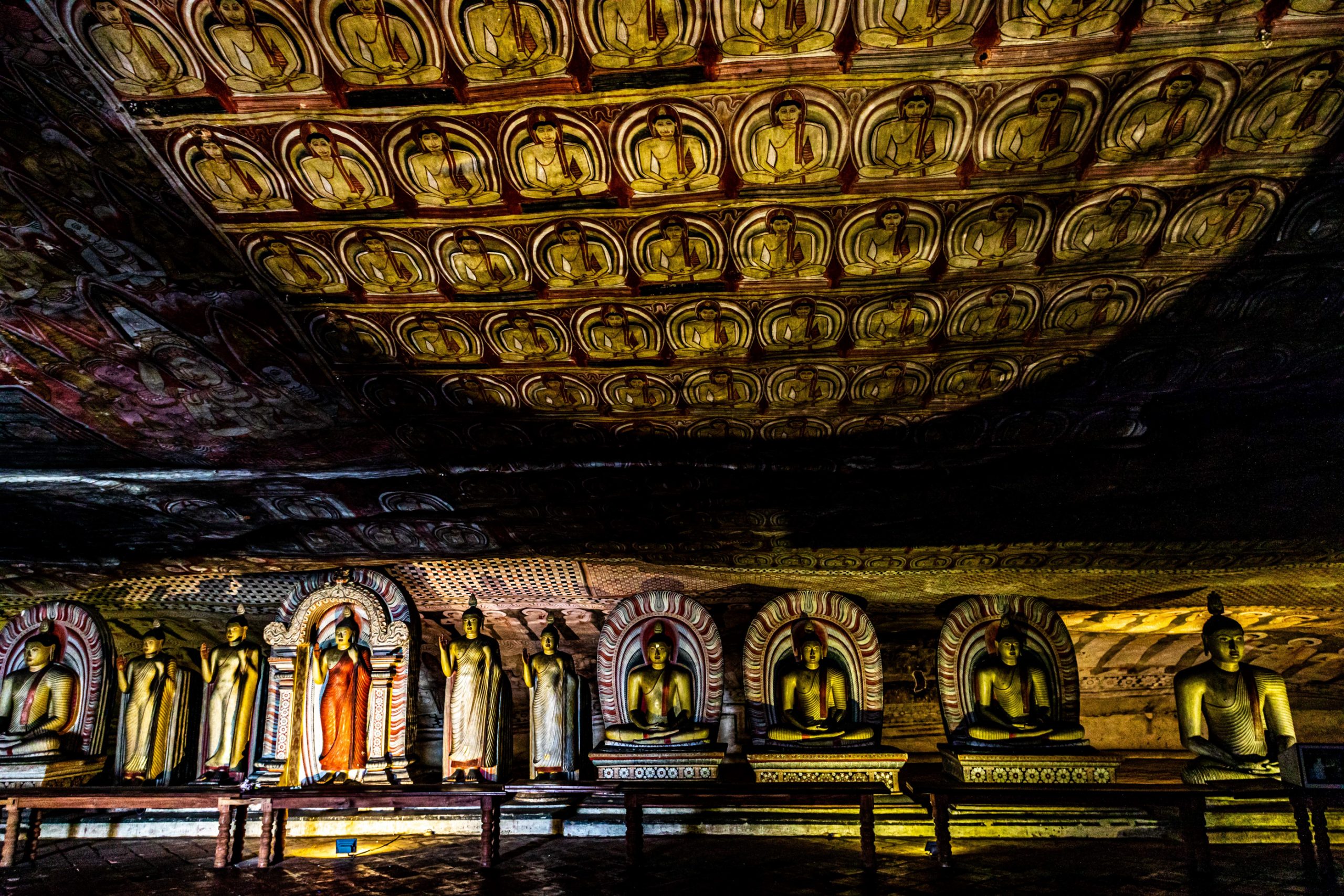 Caverne aux Bouddhas de Dambulla