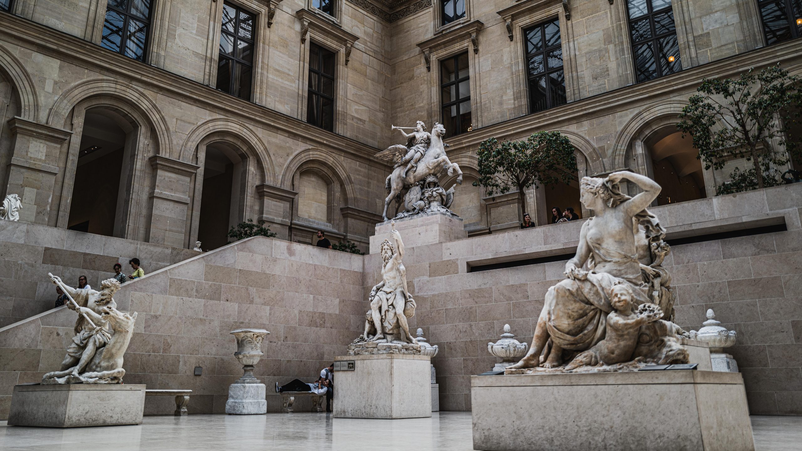 Chevaux de Marly au Louvre