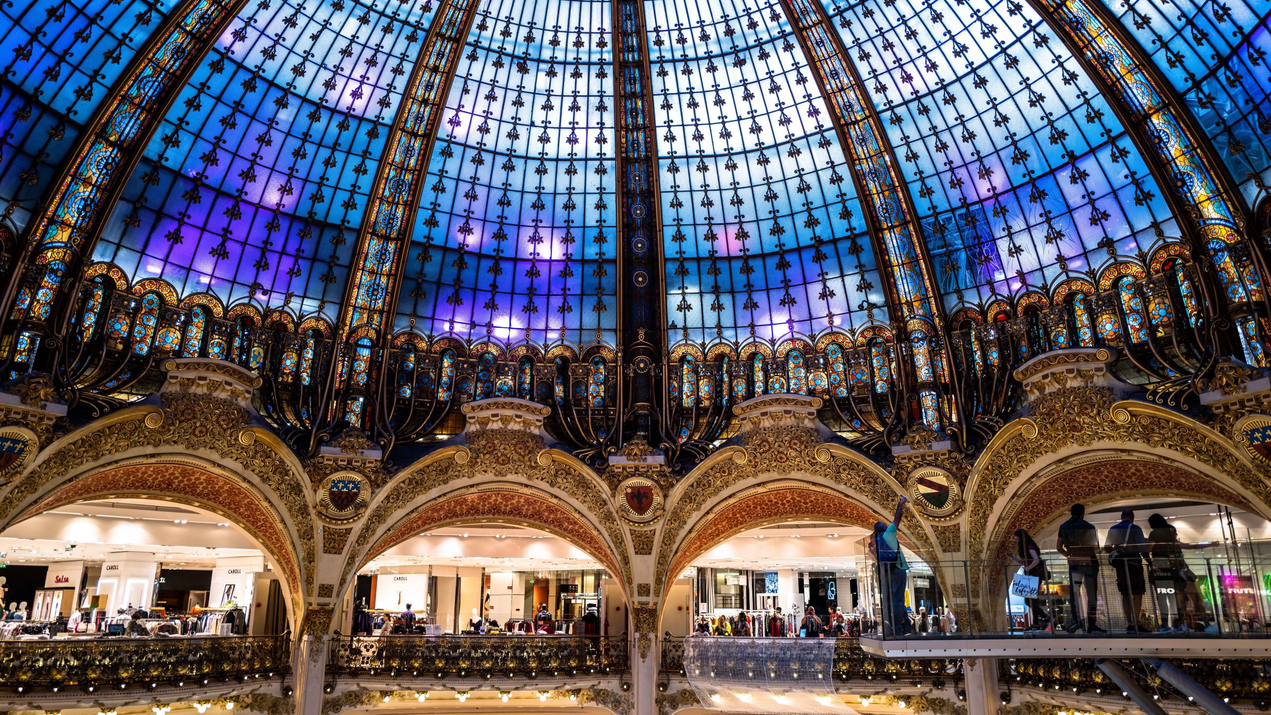 Dôme verrière des Galeries Lafayette
