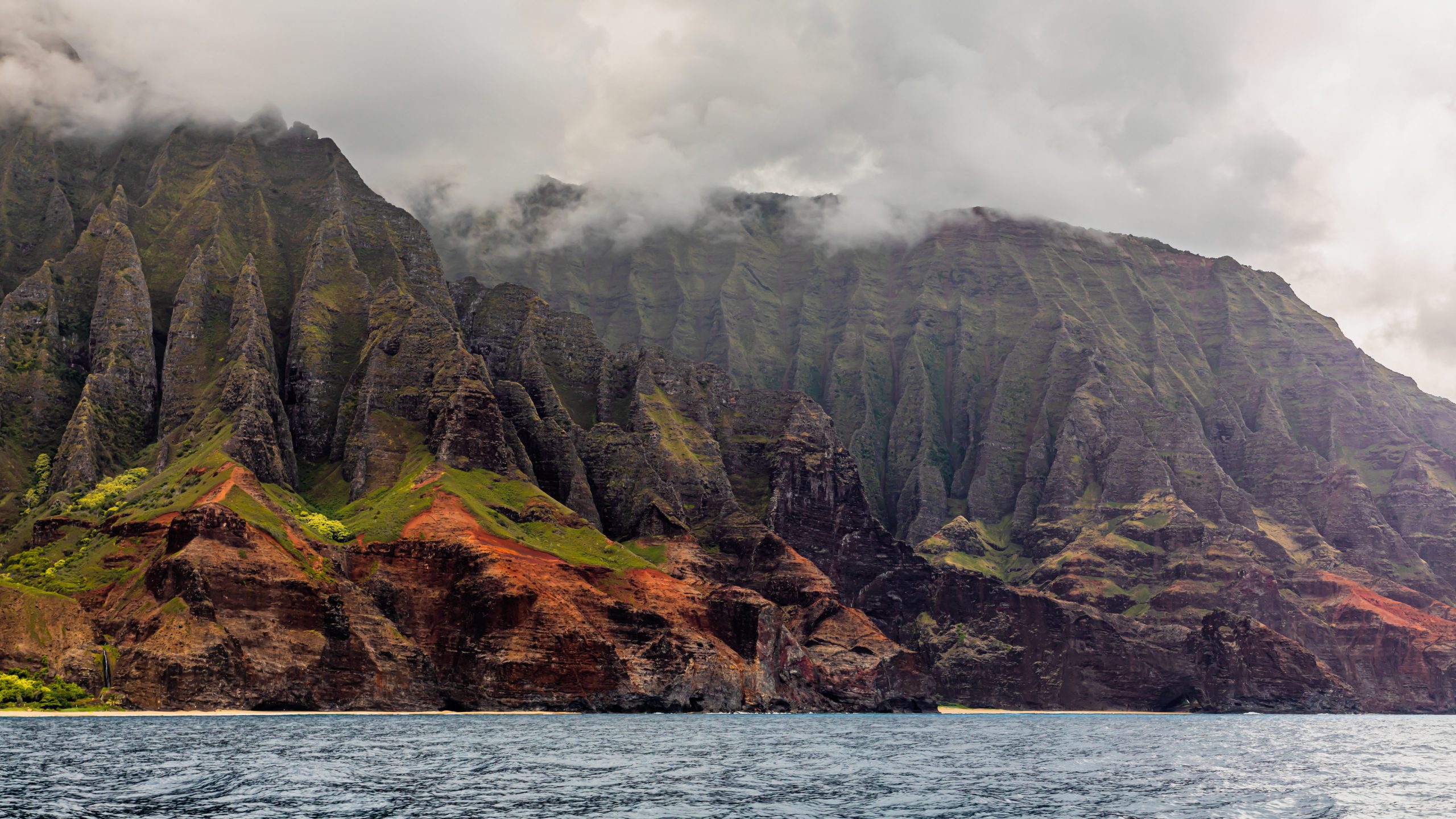 Falaises de la côte Nā Pali