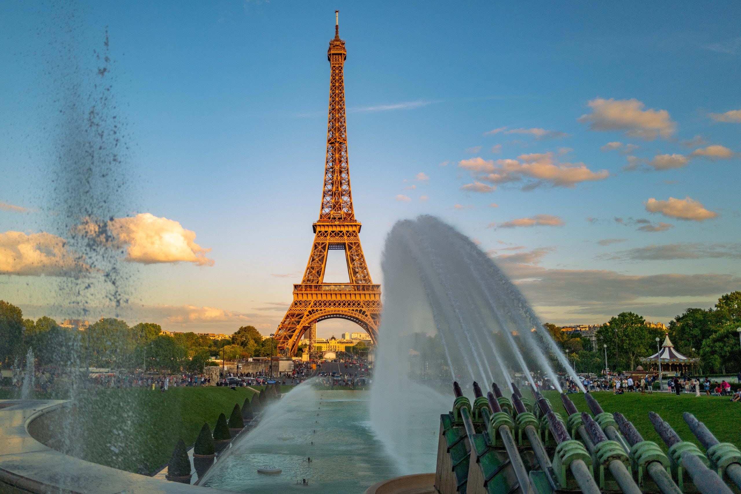 Fontaines du Trocadéro et Tour Eiffel
