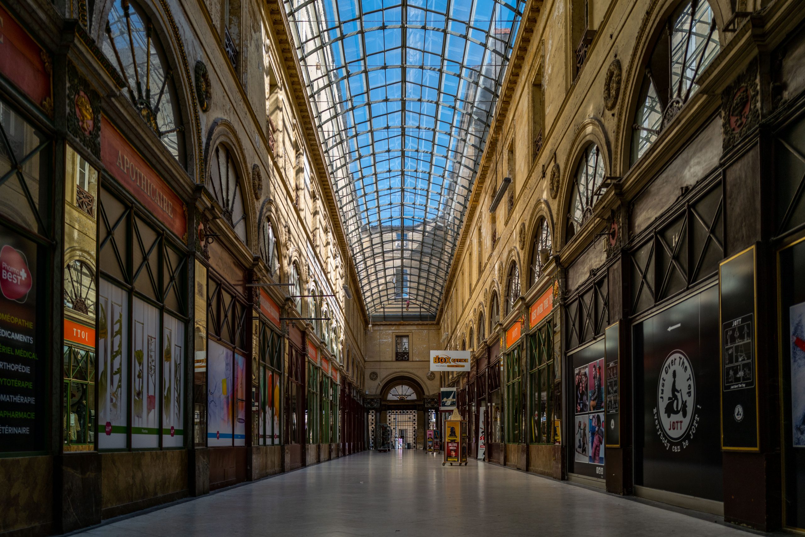 Intérieur du Passage Pommeraye