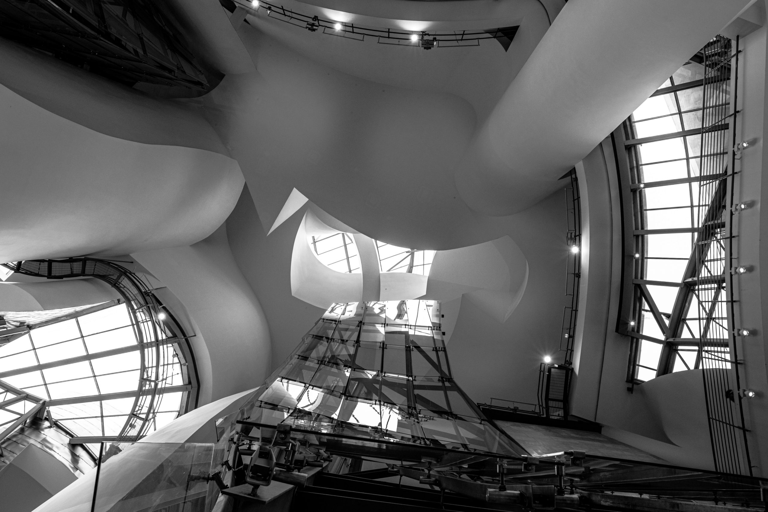 Intérieur du musée Guggenheim Bilbao