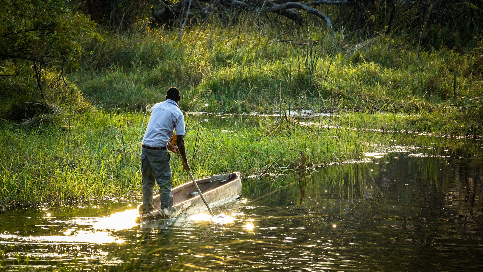 Mokoro sur le Delta de l’Okavango