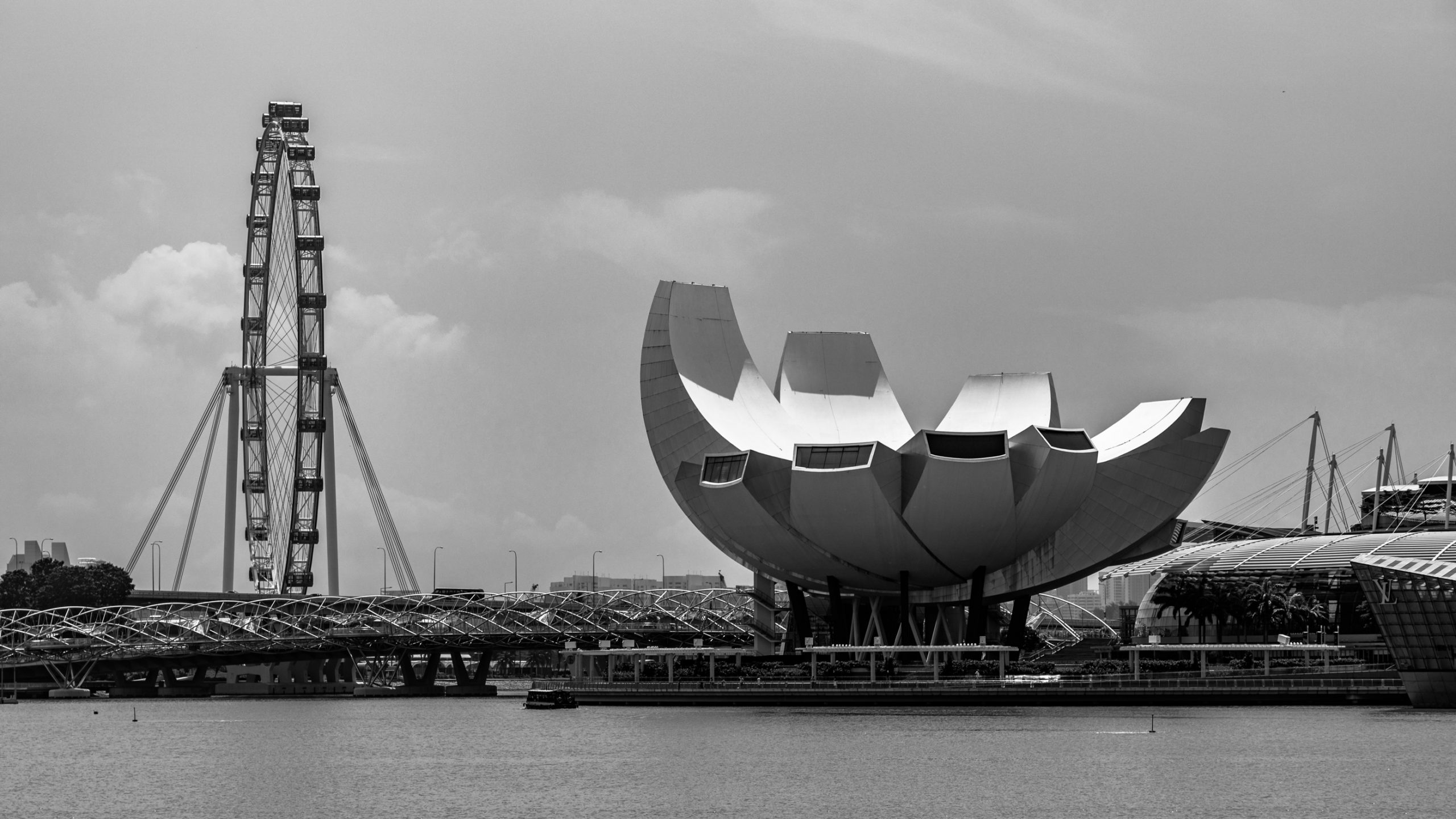 Musée ArtScience et Singapore Flyer