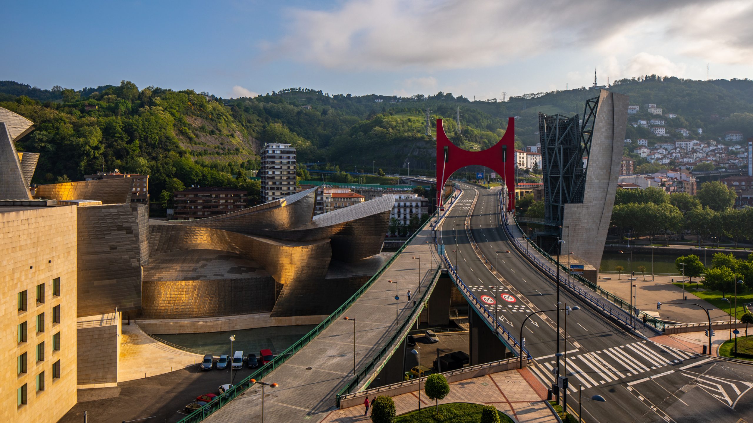 Musée Guggenheim Bilbao et Pont Salve