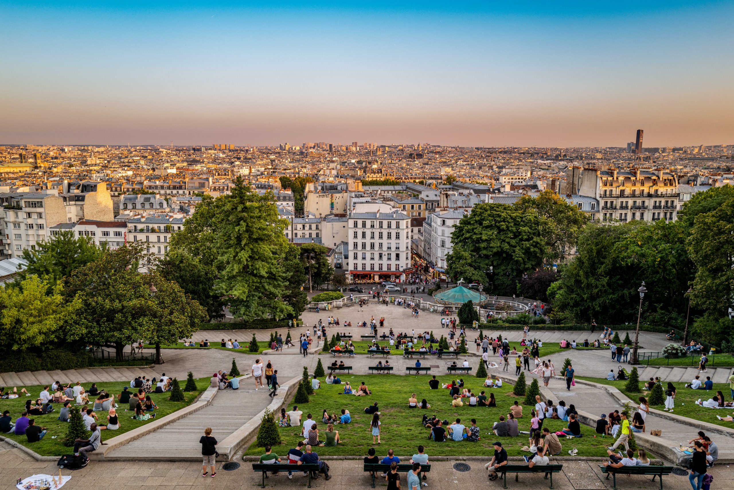 Paris depuis la Butte Montmartre