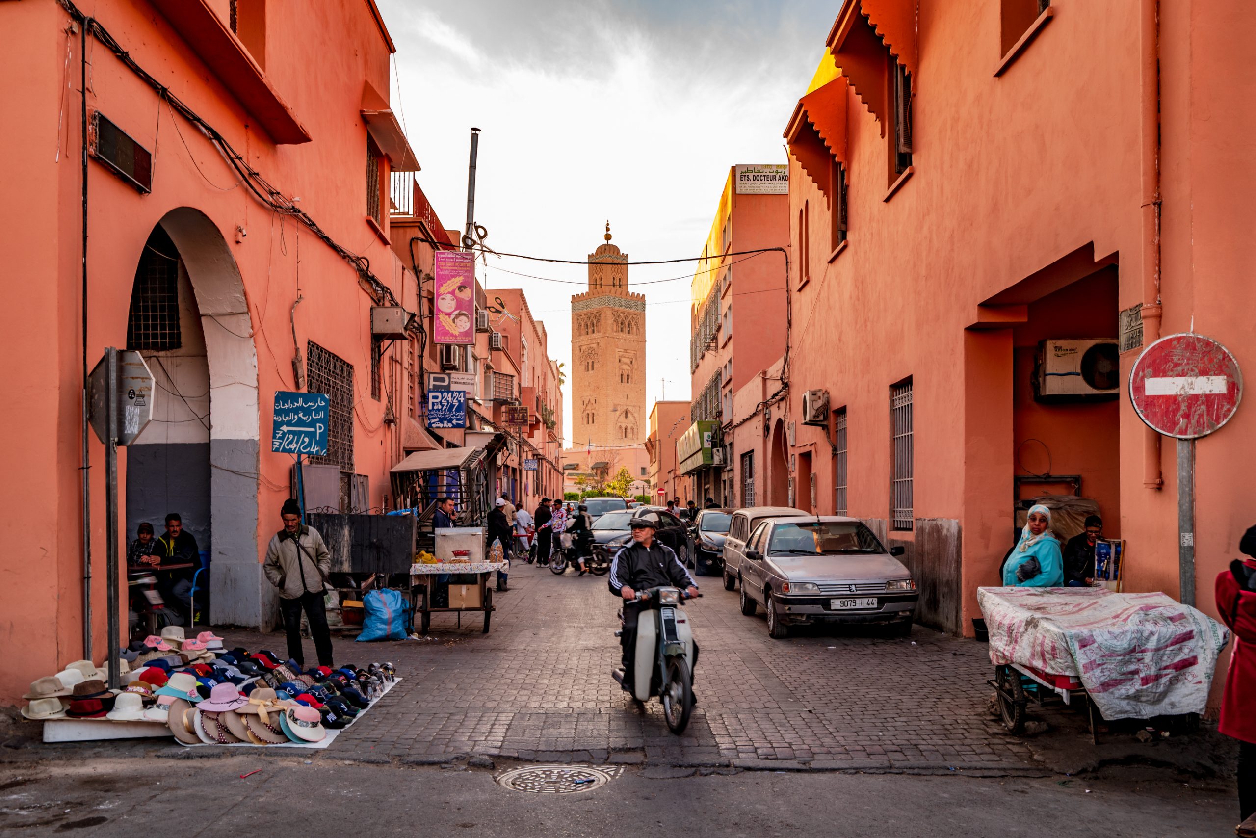 Ruelle de la Koutoubia à Marrakech