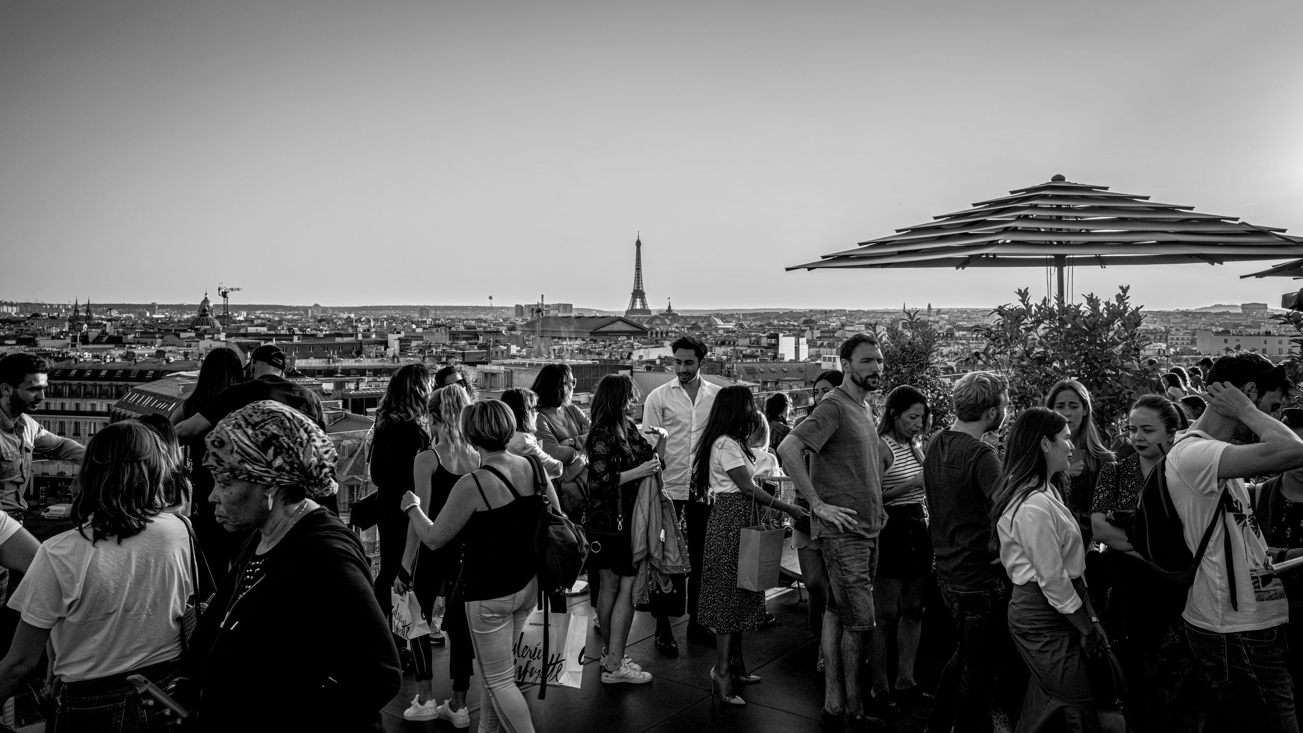 Toit-terrasse des Galeries Lafayette
