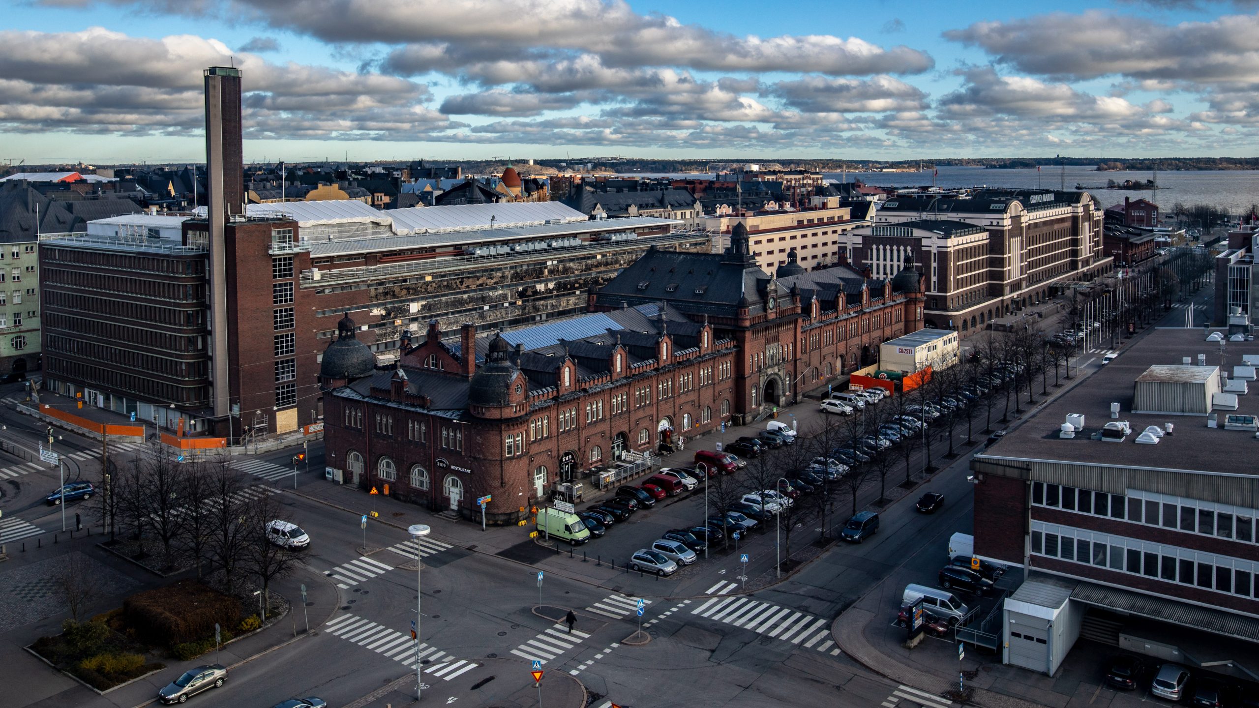 Vieille halle du marché d’Helsinki