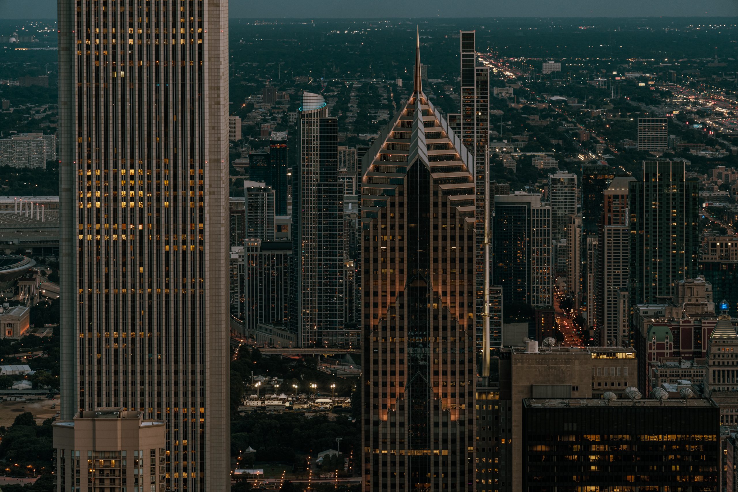 Aon Center et Crain Chicago