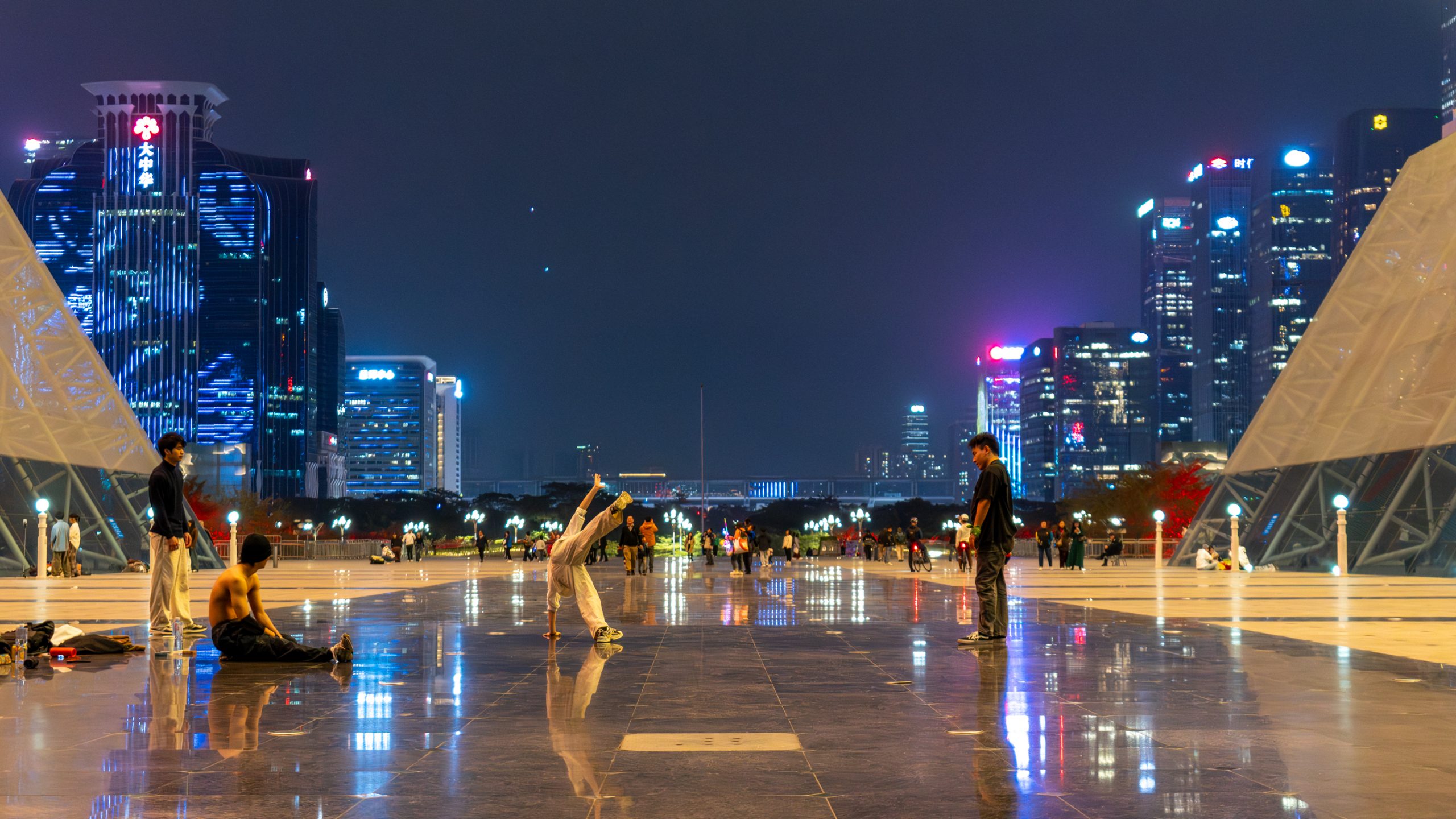 Breakdance Centre civique de Shenzhen