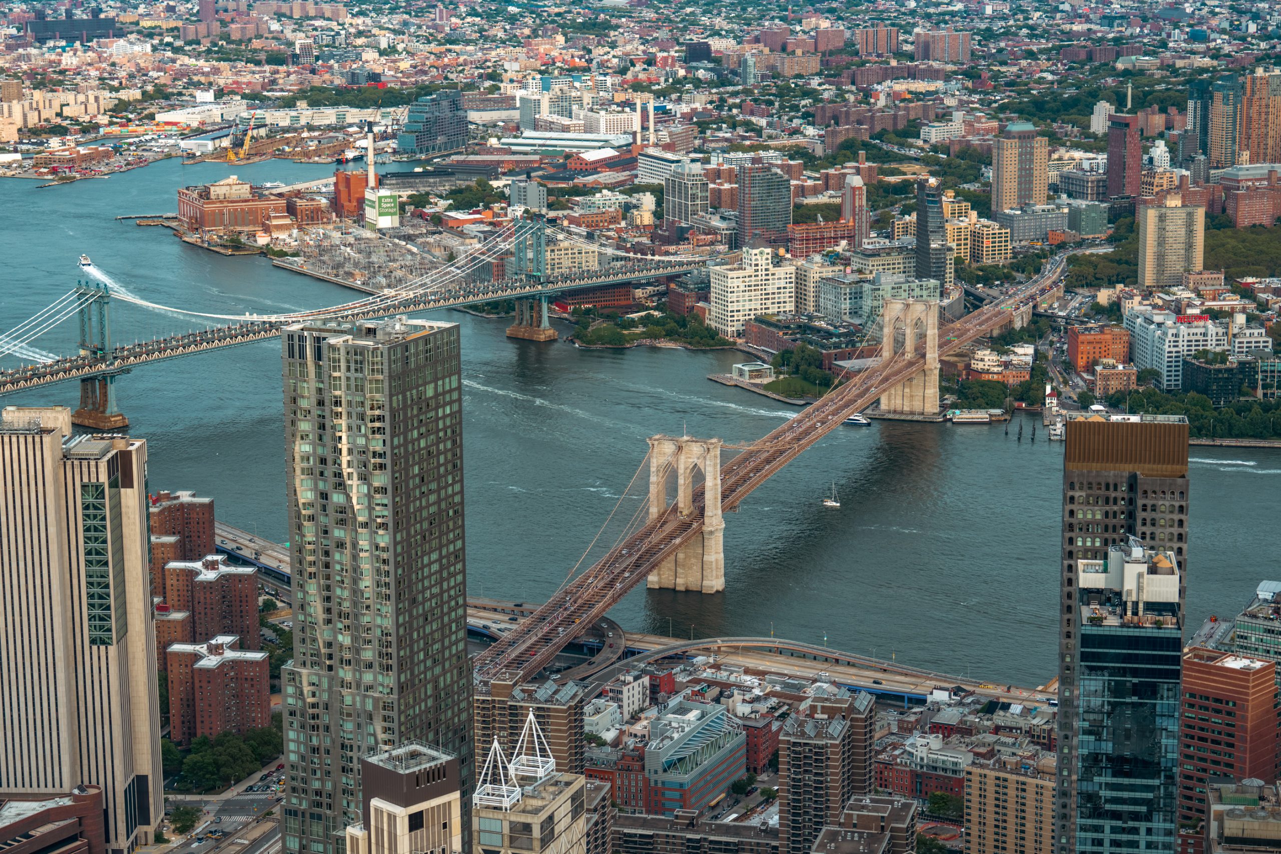 Brooklyn Bridge vu du ciel