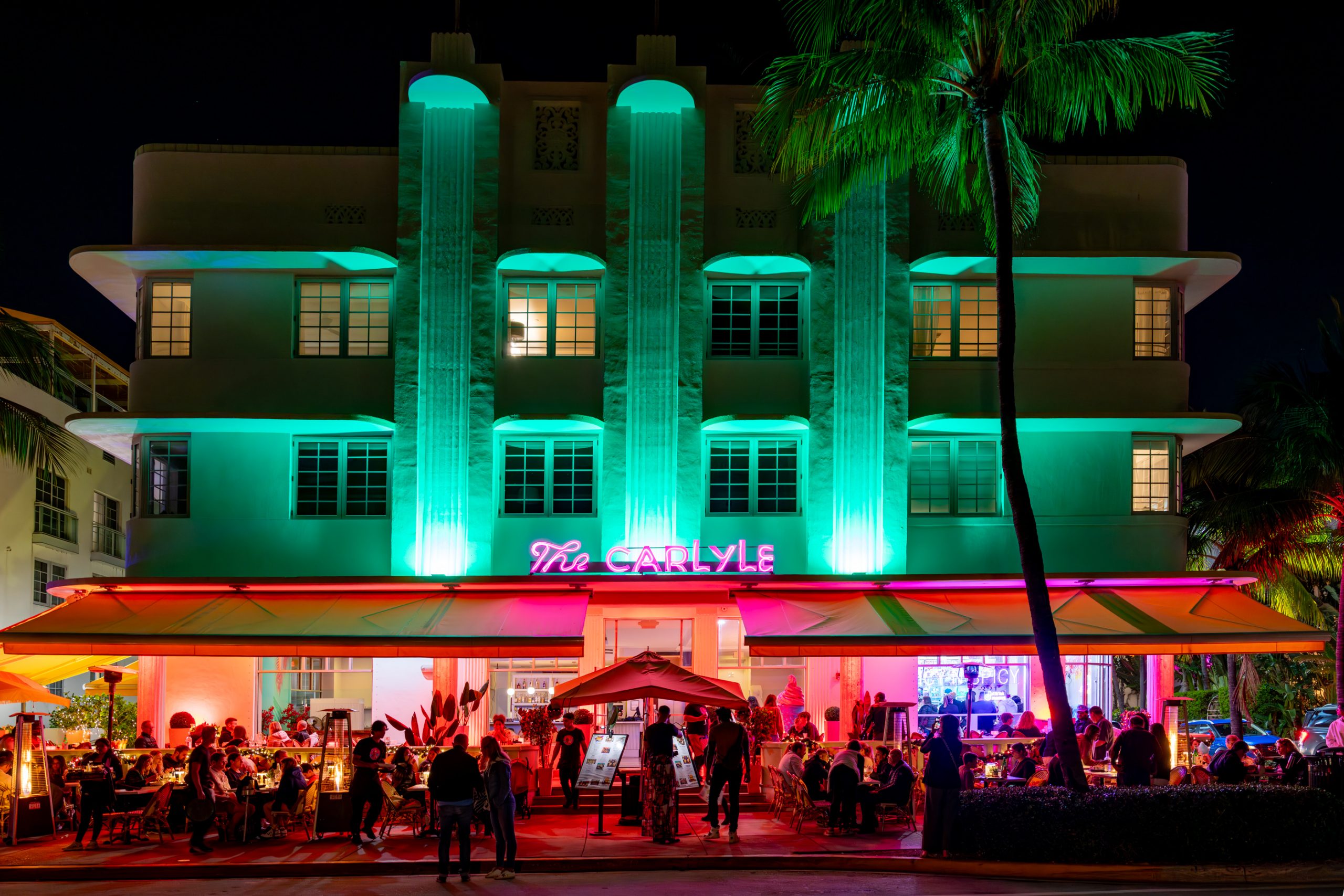 Façade Art déco de l’Hôtel Carlyle