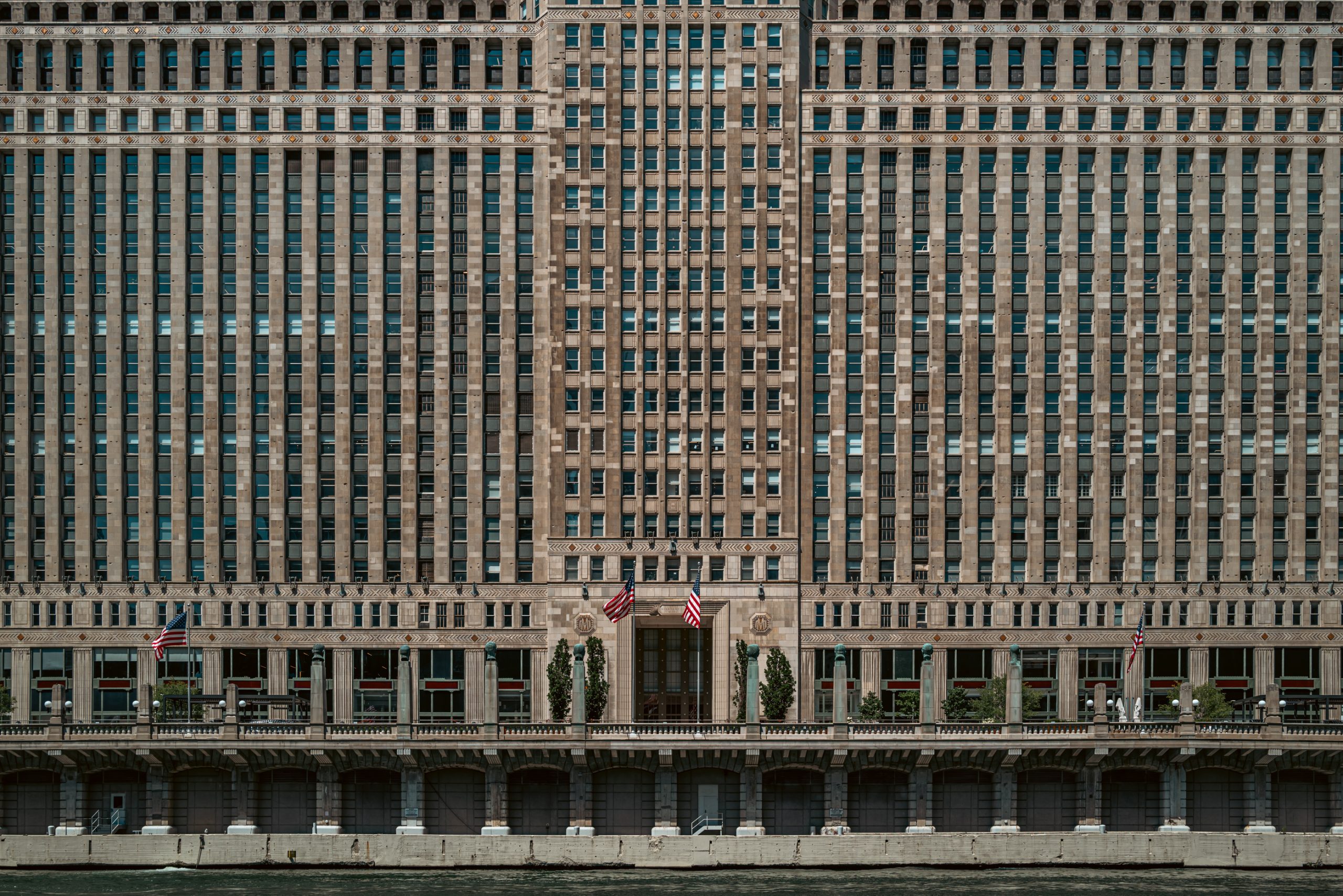 Façade du Merchandise Mart Chicago