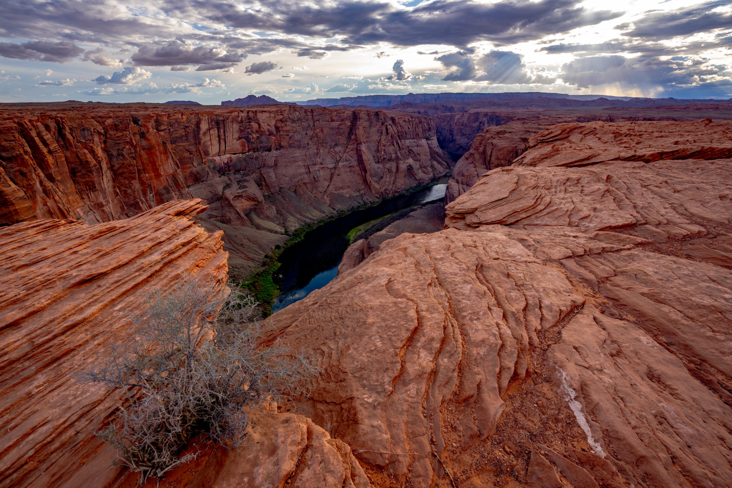 Falaises rougeoyantes du Glen Canyon