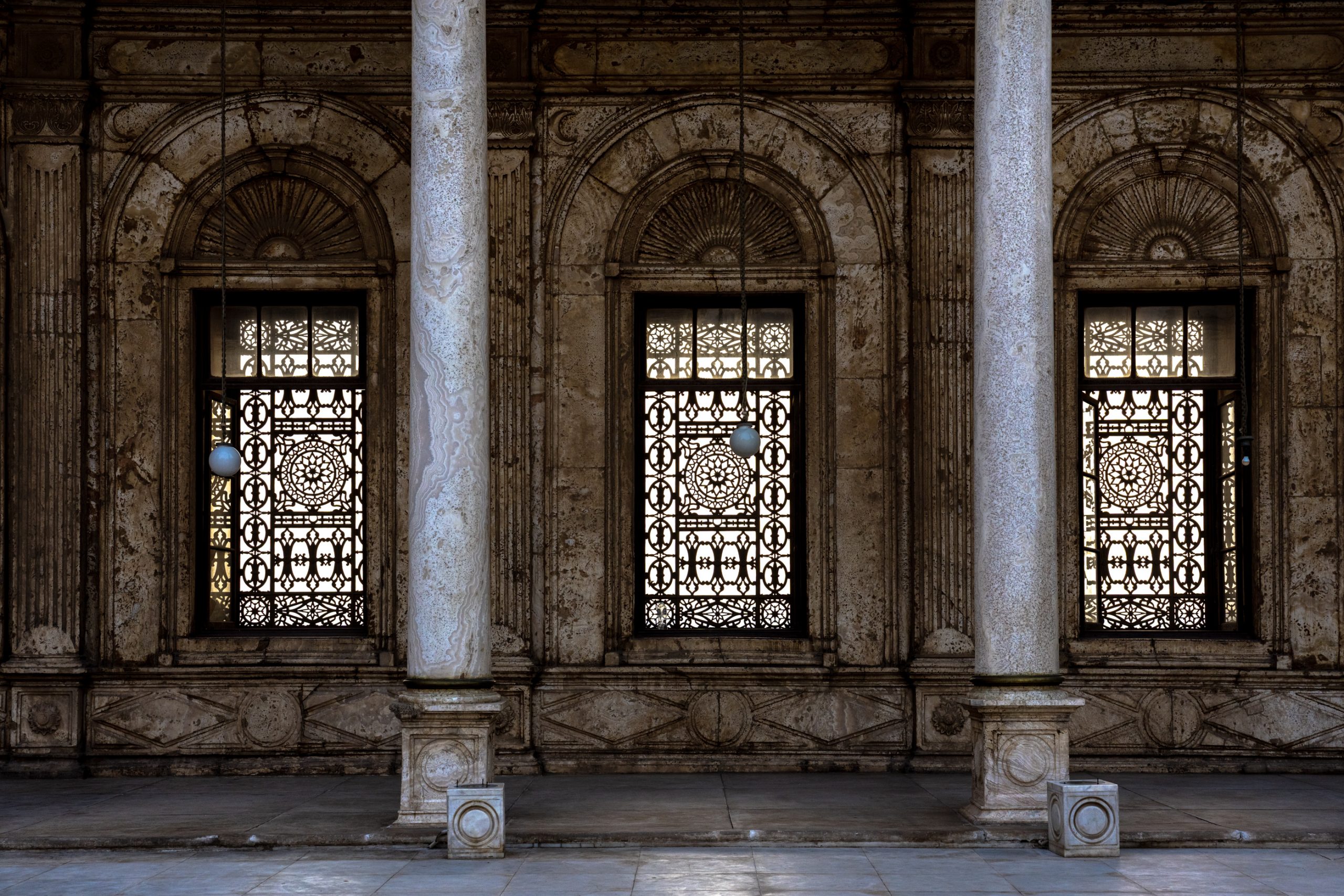 Fenêtres ottomanes du palais Topkapi