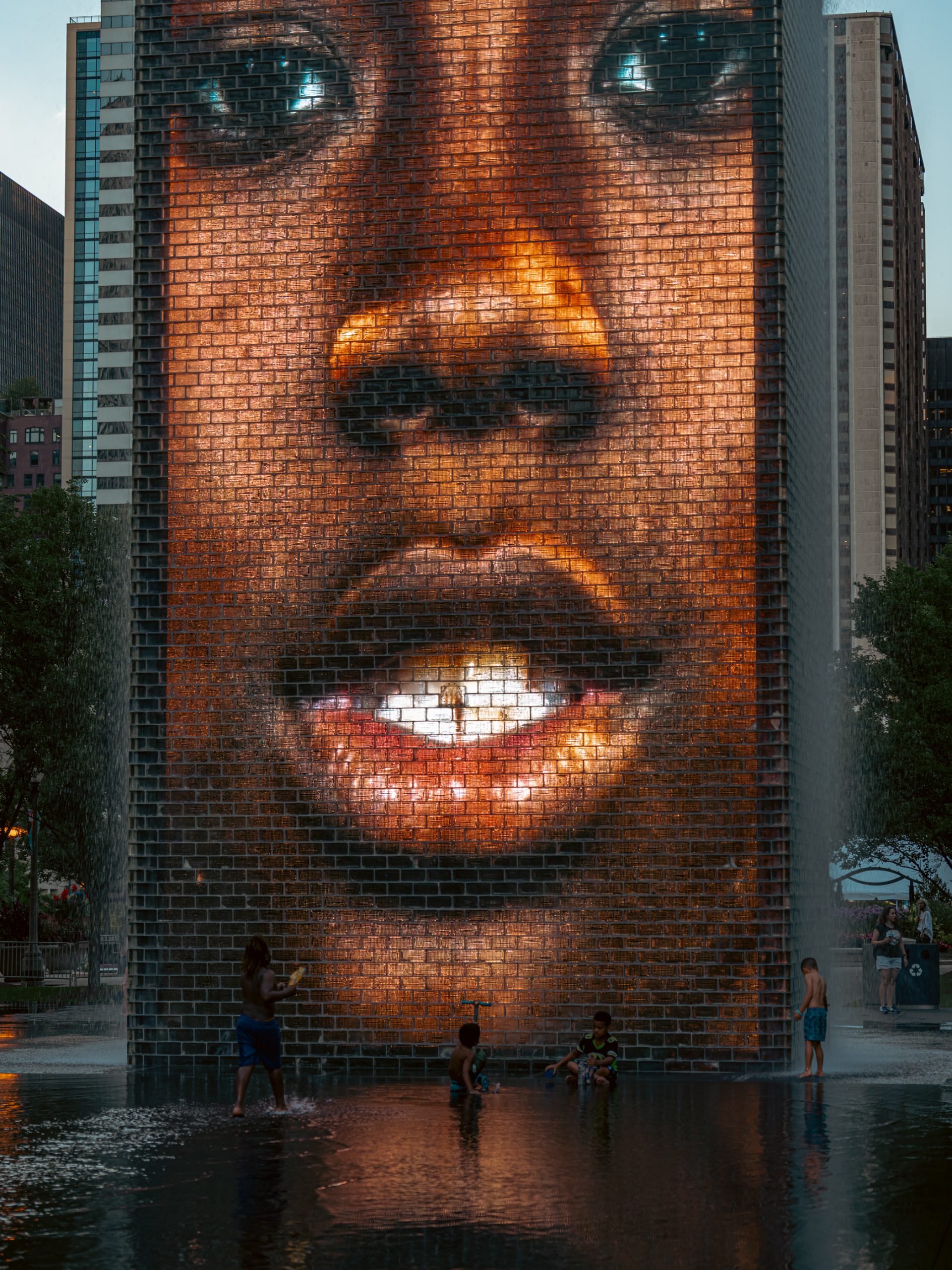 Fontaine Crown de Millennium Park