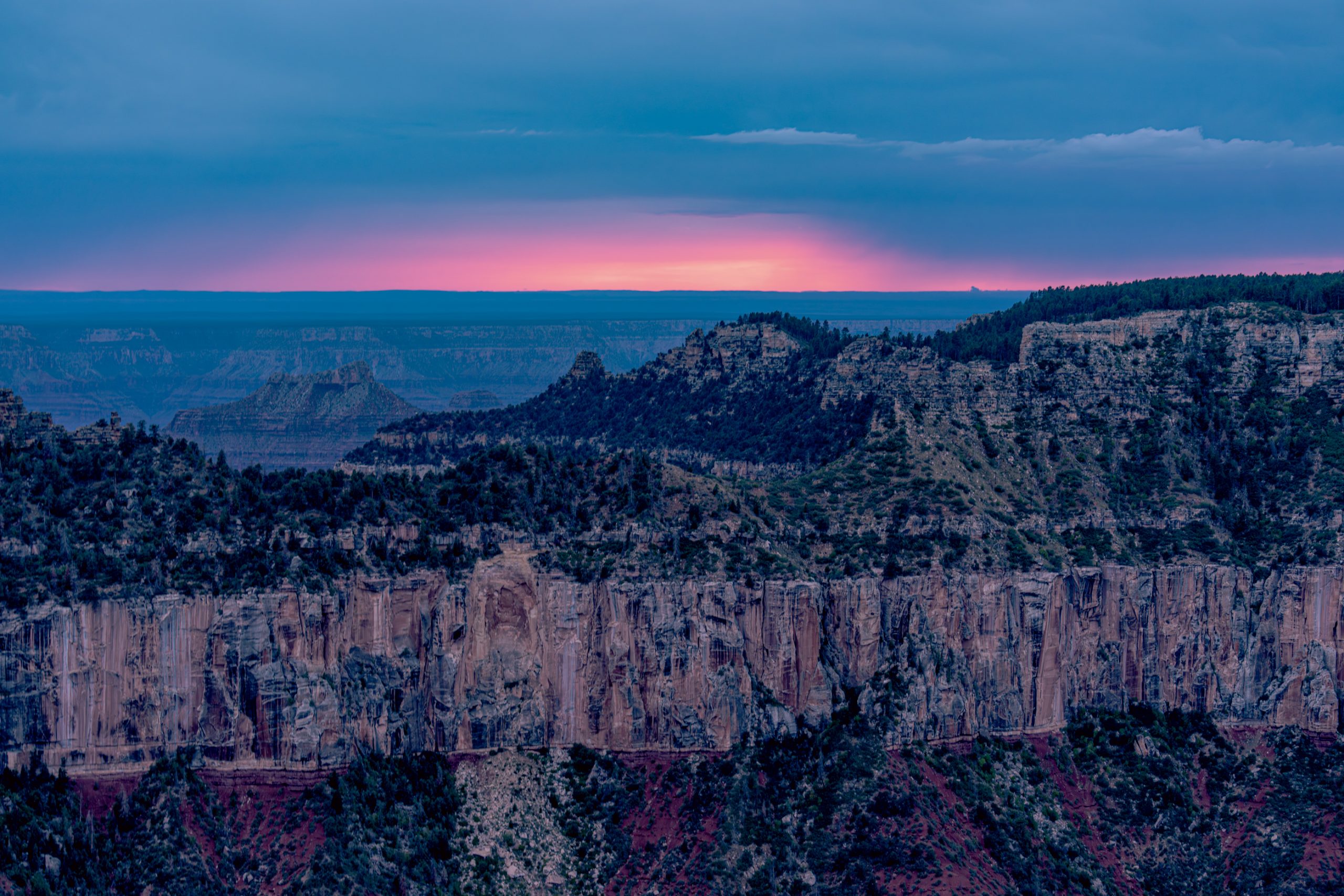 Grand Canyon au crépuscule