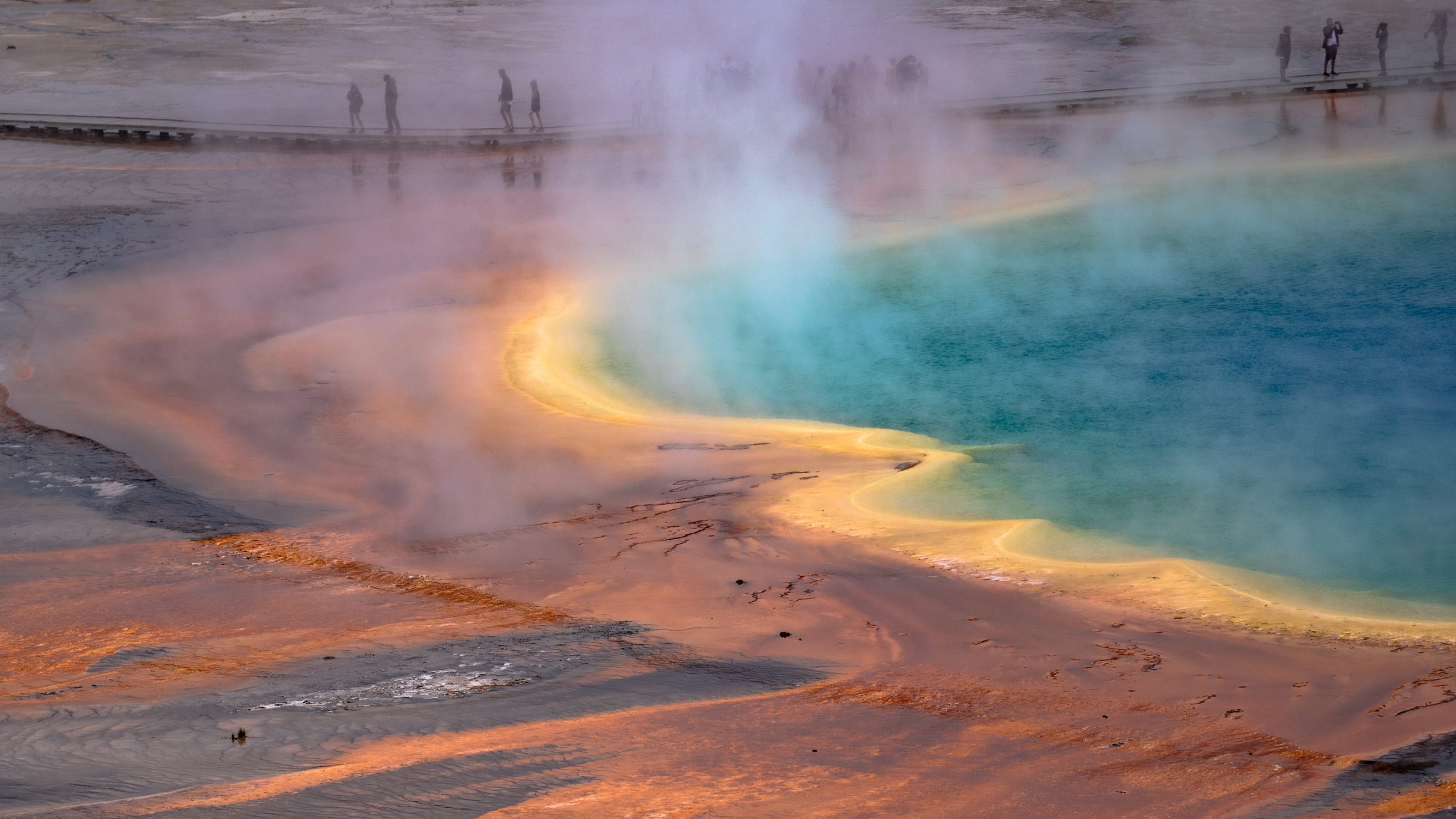 Grand Prismatic Spring de Yellowstone