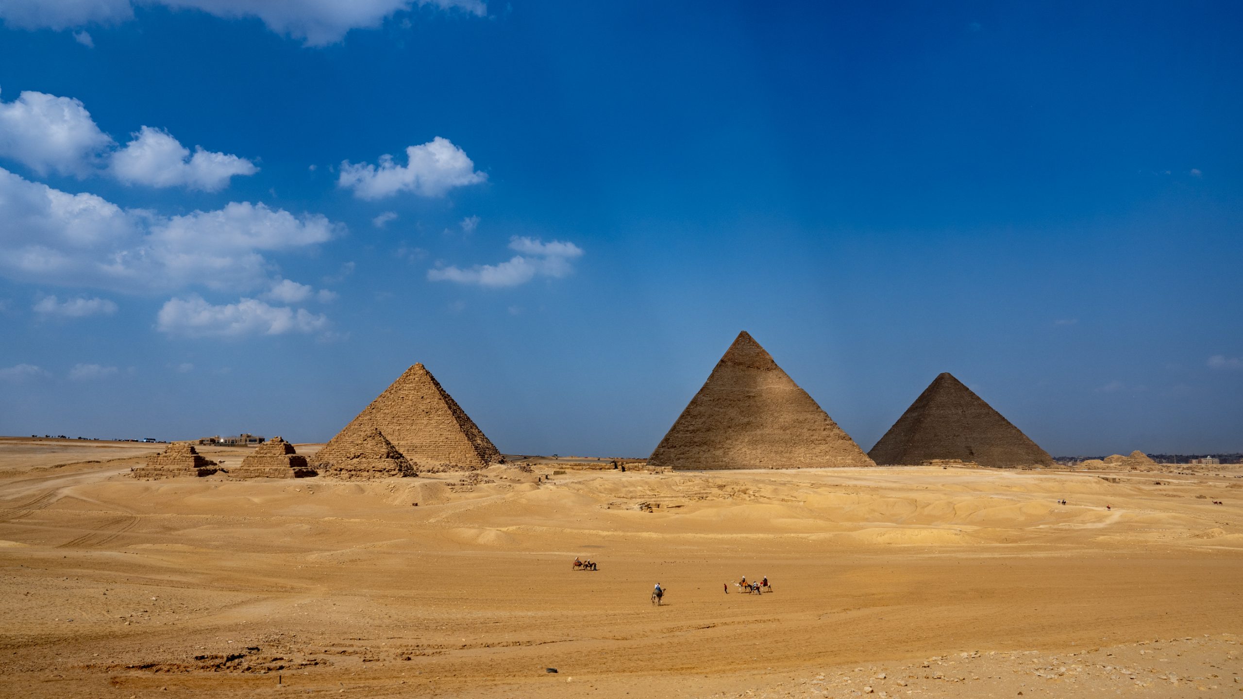 Les Grandes Pyramides de Gizeh