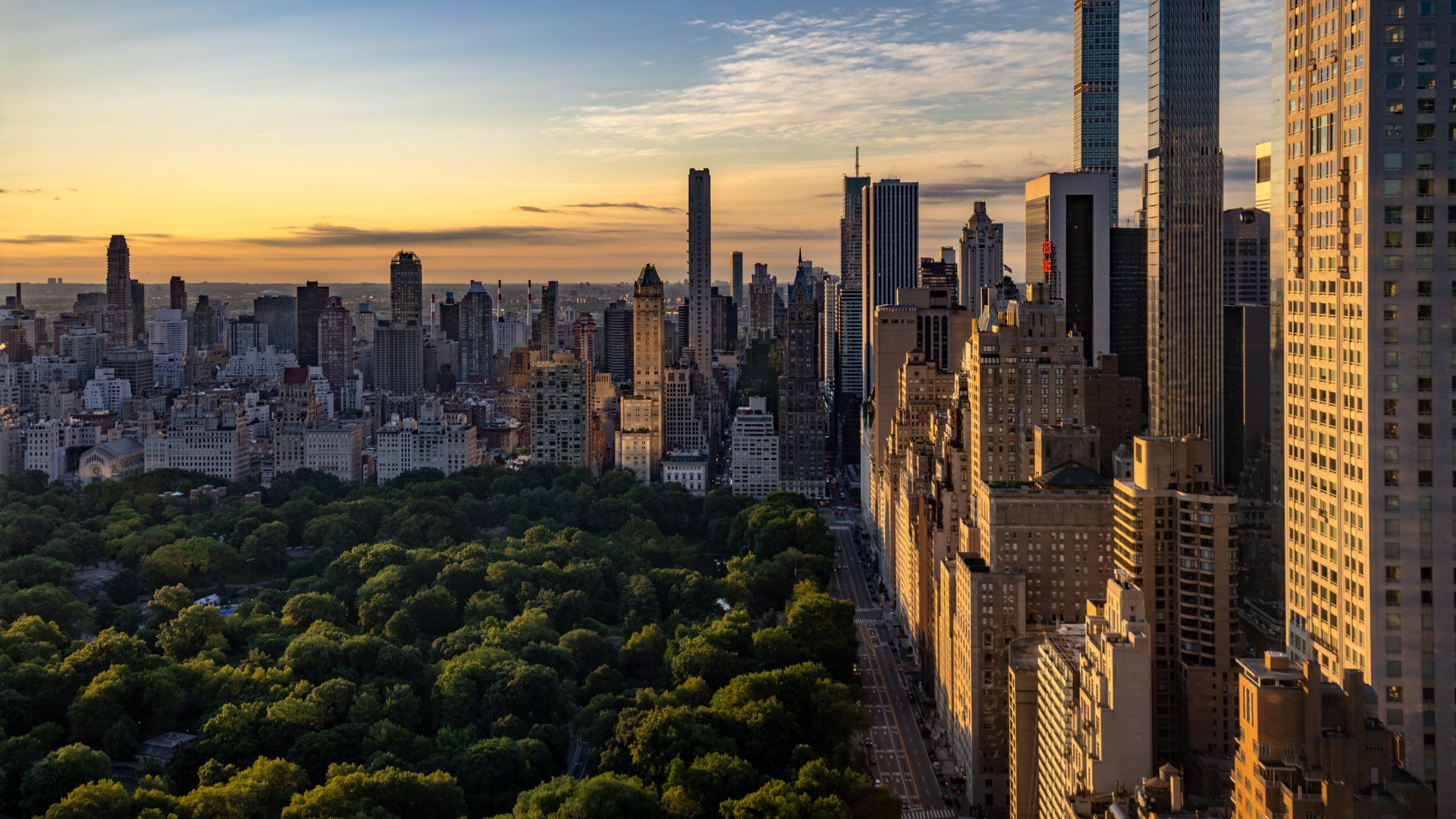Lueur Dorée sur Central Park