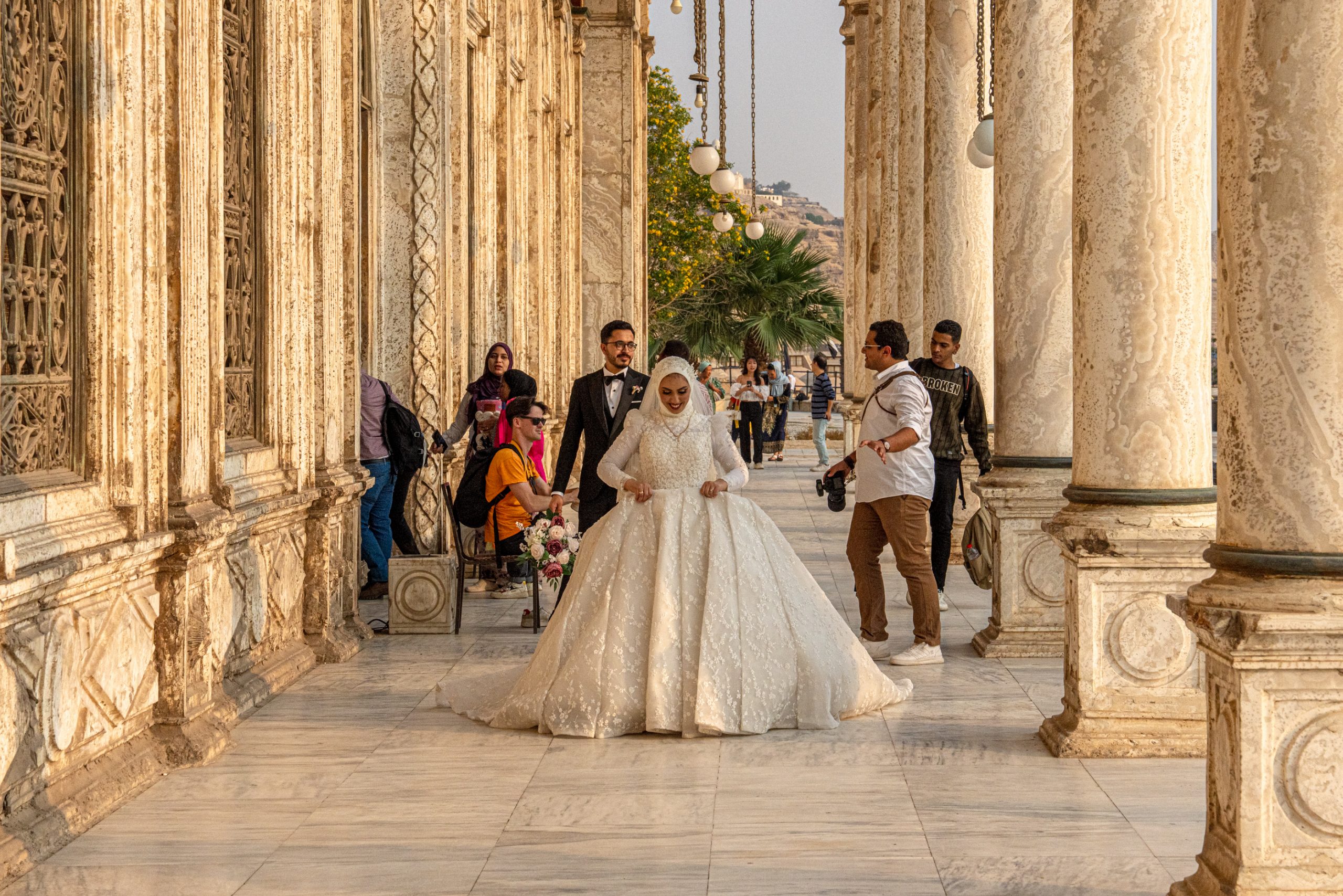 Mariée à la Mosquée Muhammad Ali