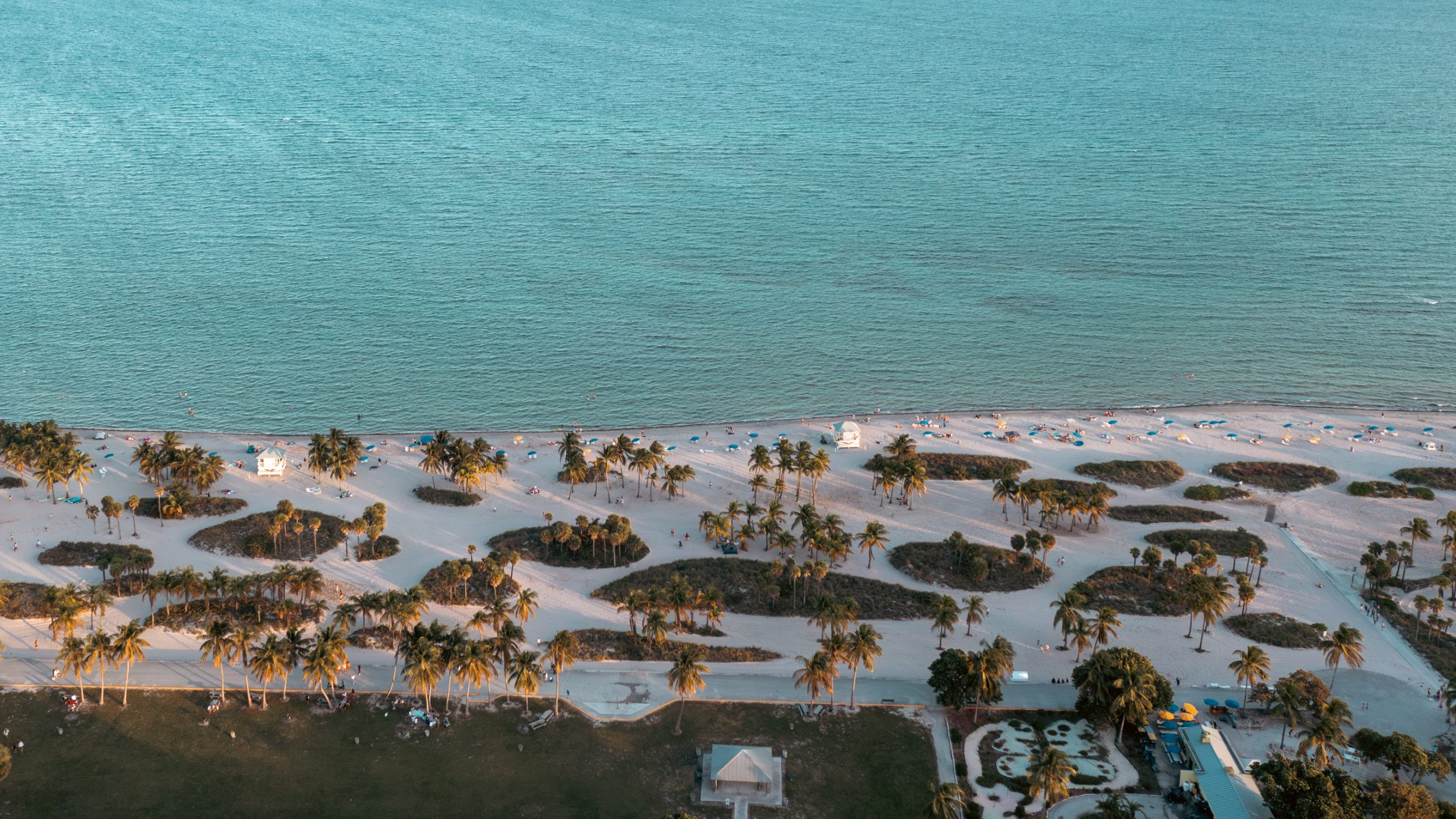Miami Beach vue aérienne