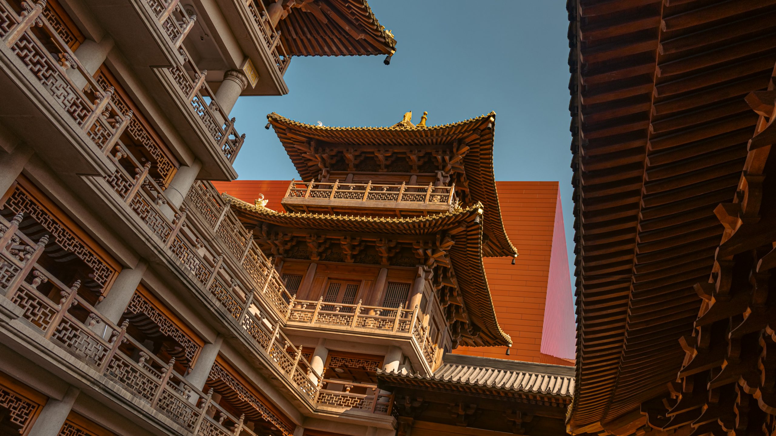 Pagode traditionnelle chinoise