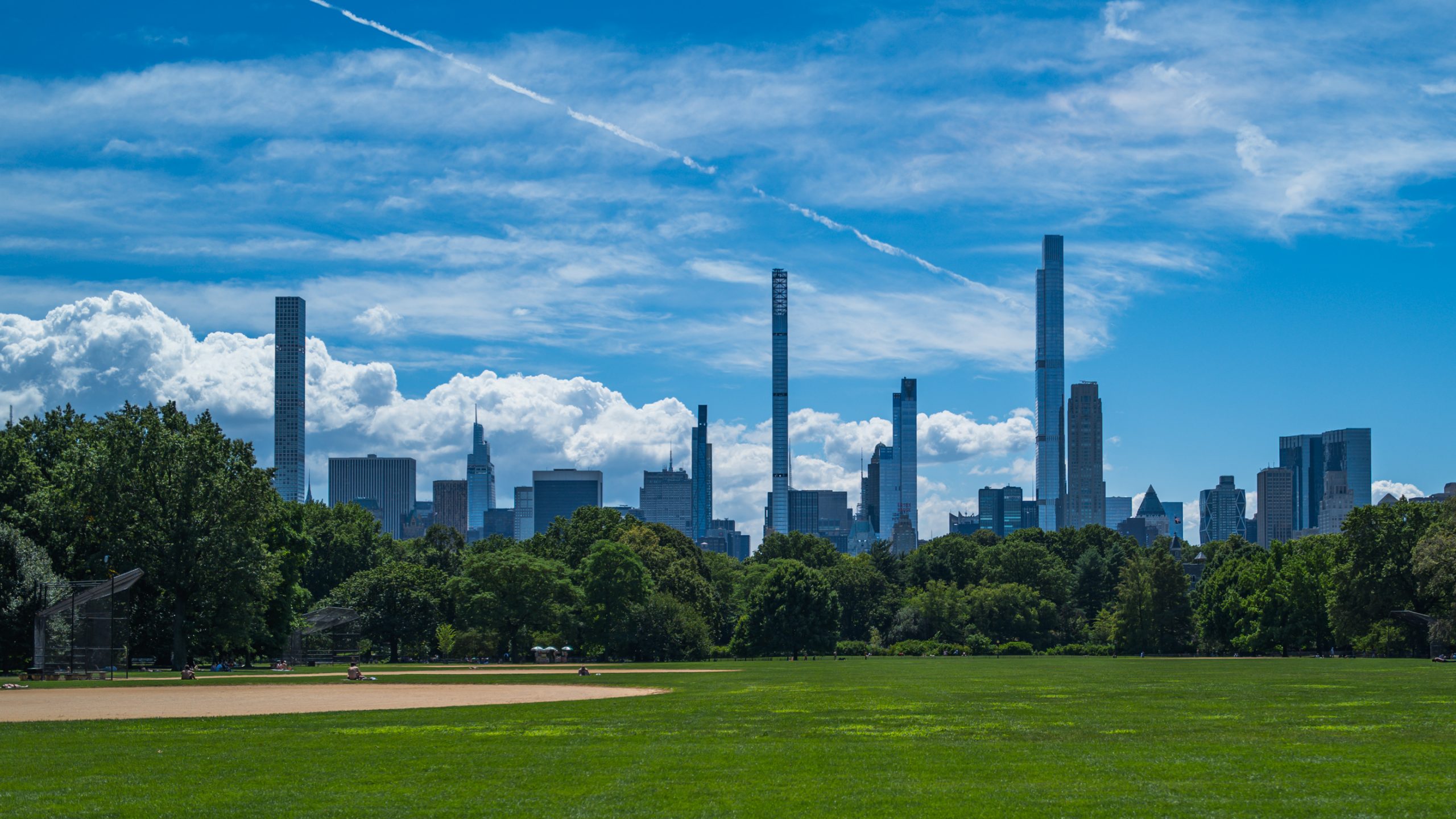 Panorama de Manhattan depuis Central Park