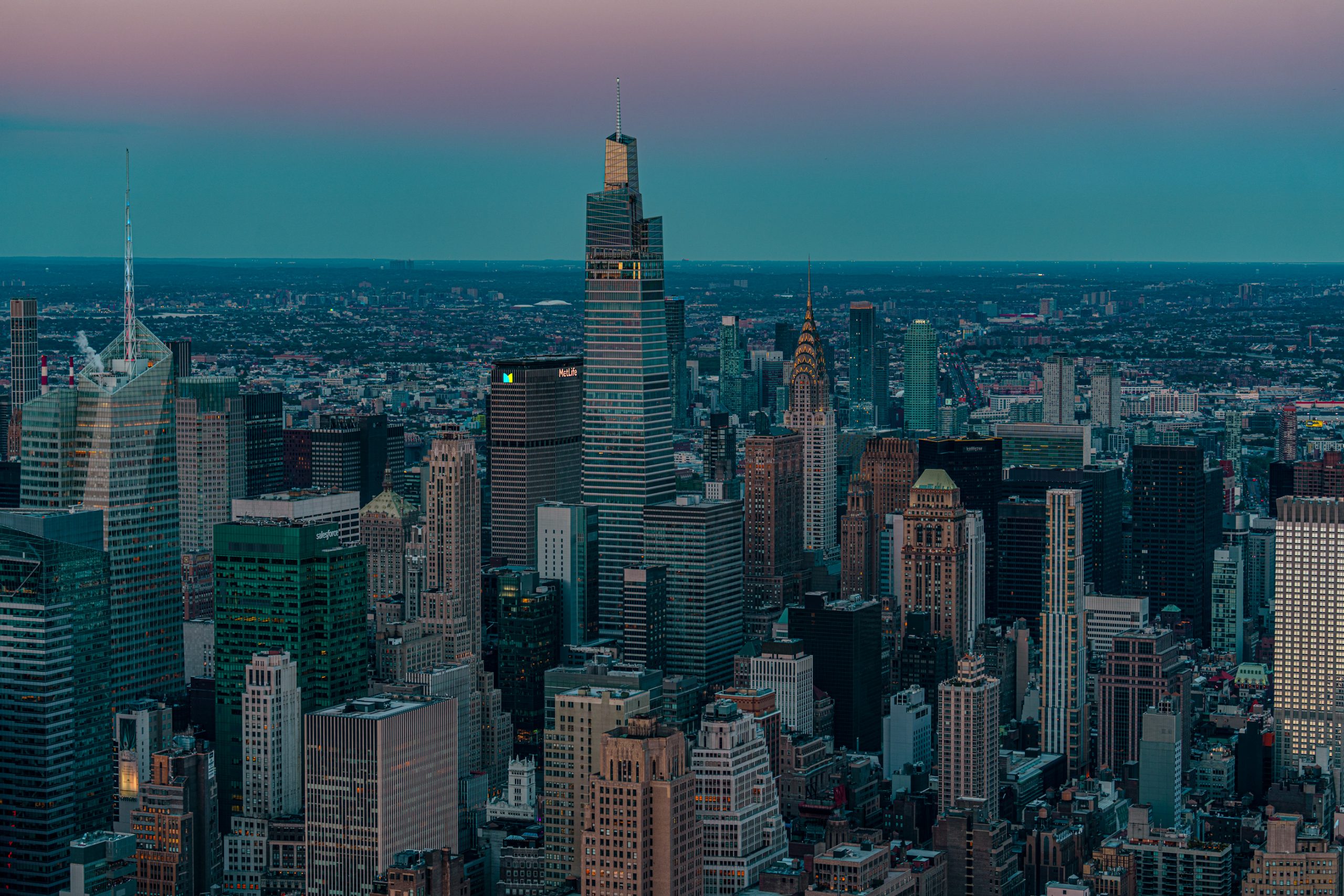 Panorama de Midtown Manhattan