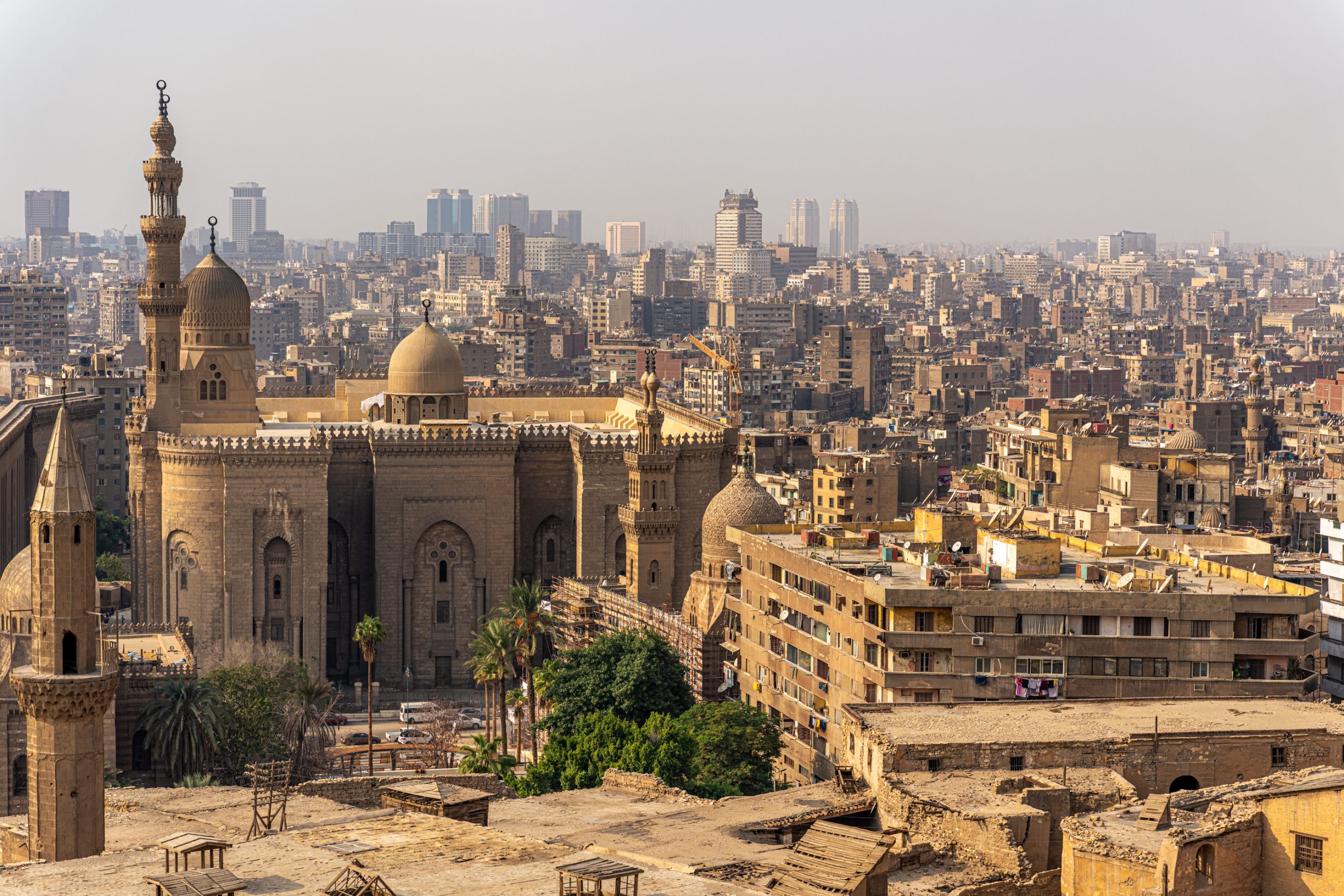 Panorama de la Mosquée Sultan Hassan