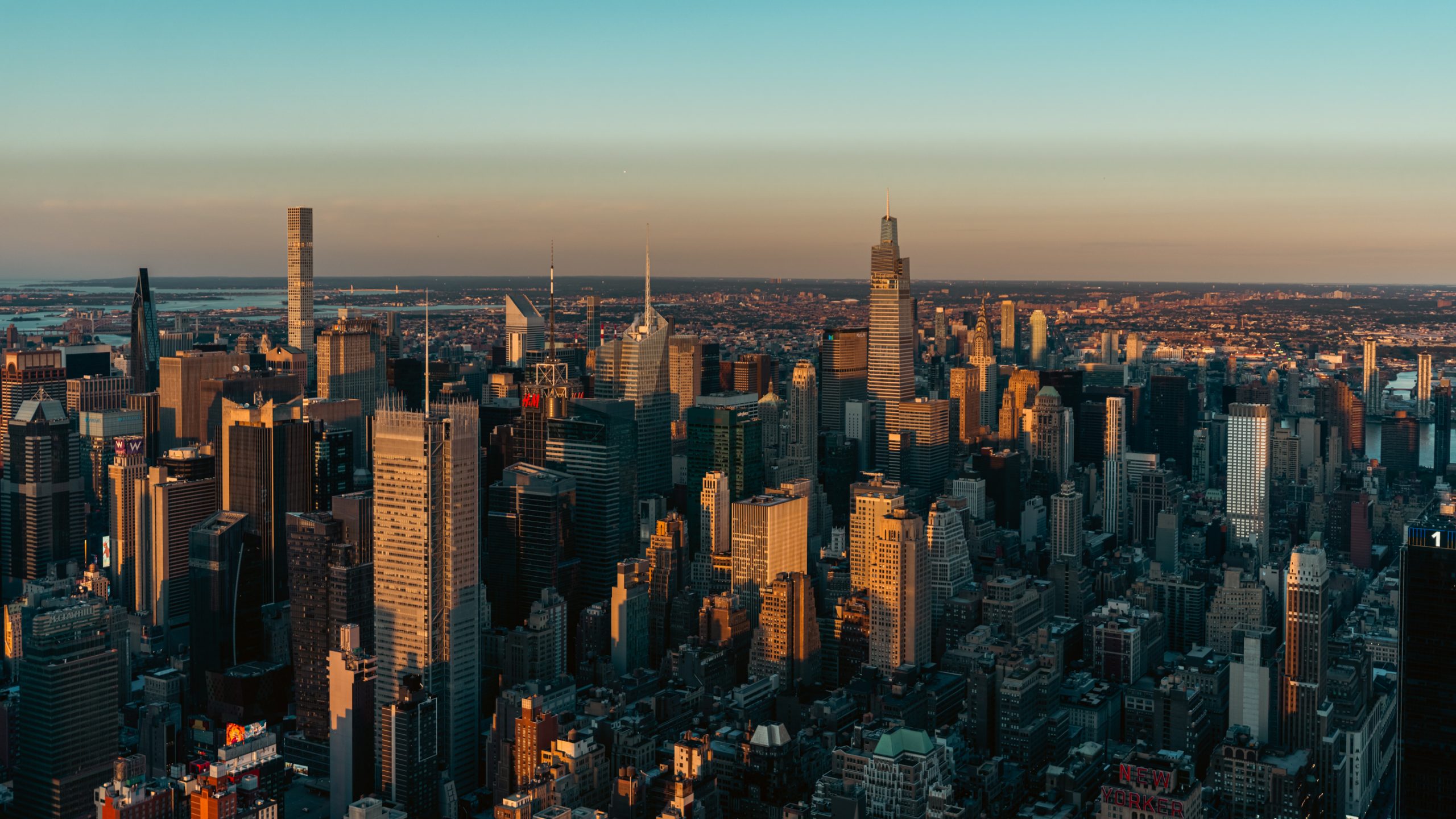 Panorama urbain de Midtown Manhattan