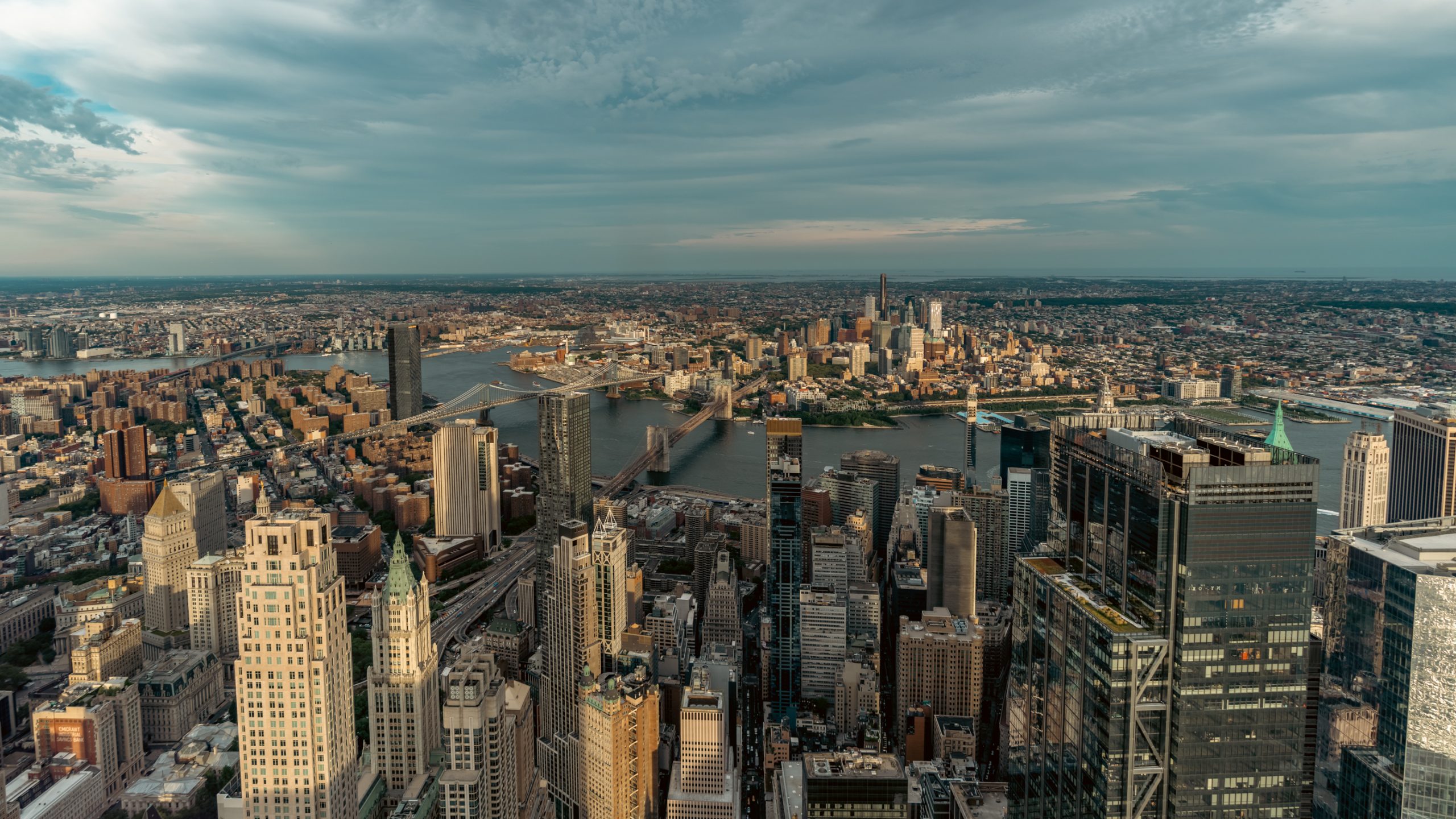 Ponts de Brooklyn et Manhattan