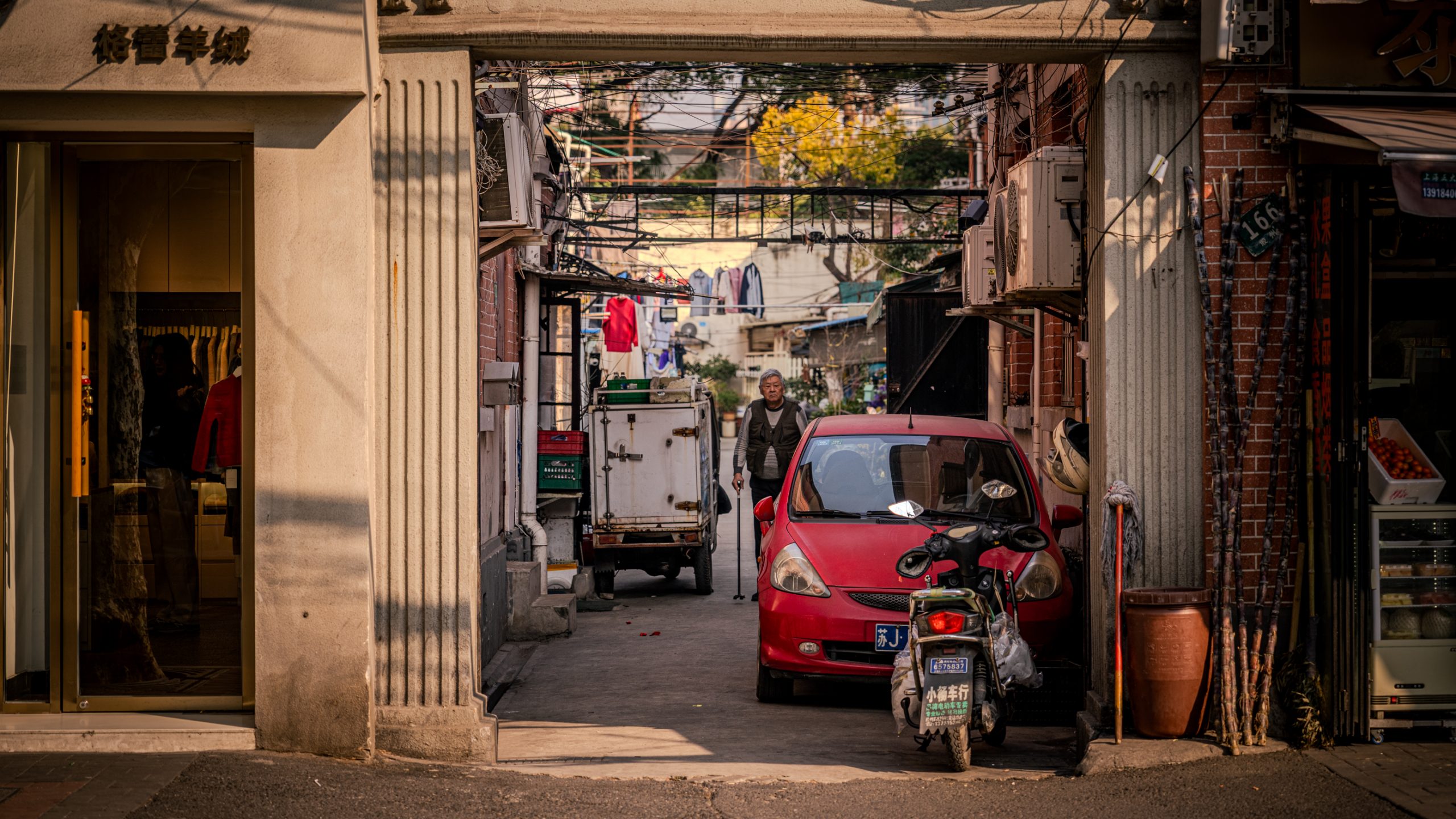 Ruelle Shikumen à Shanghai