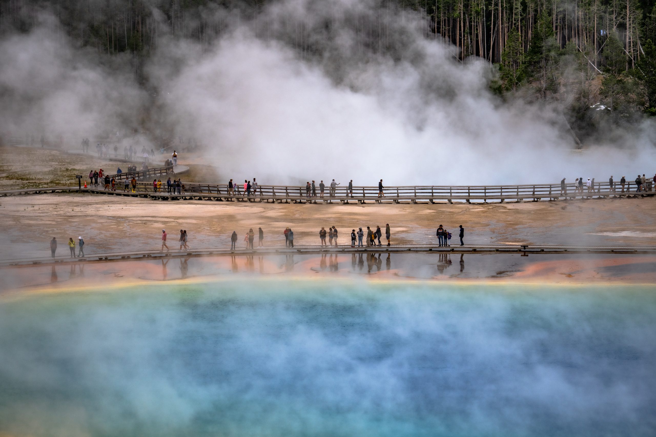 Source Grand Prismatic de Yellowstone
