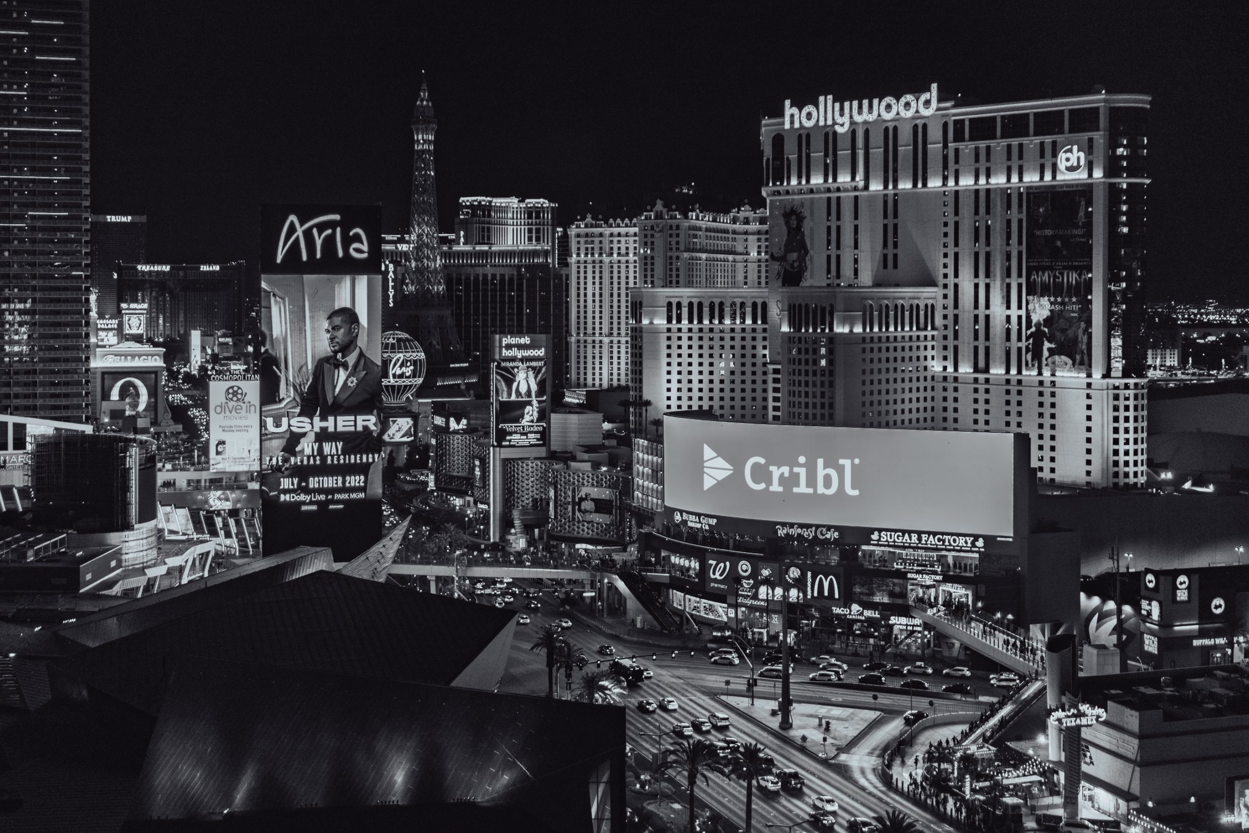 Strip de Las Vegas Nocturne