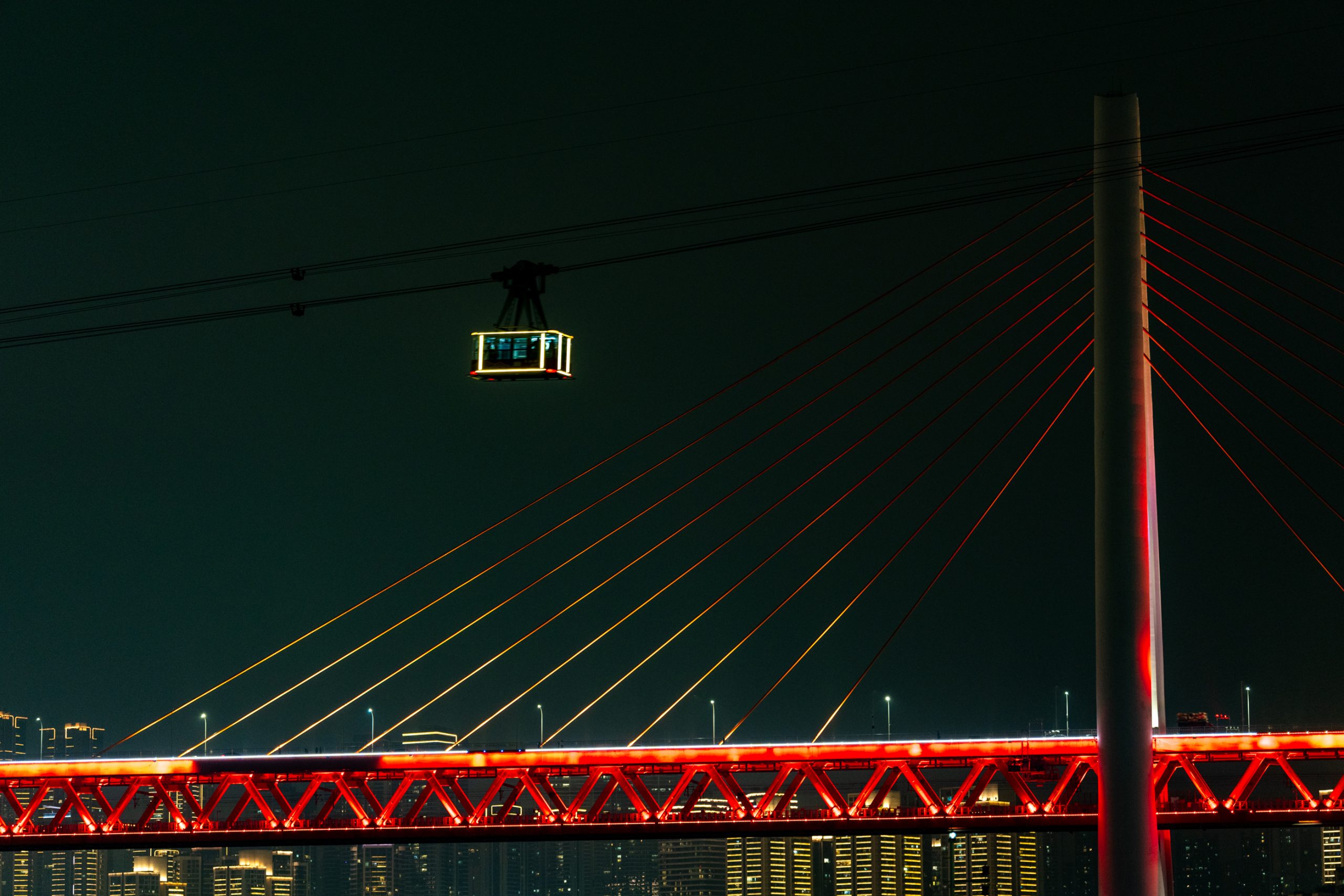 Téléphérique du Yangzi et Pont Dongshuimen
