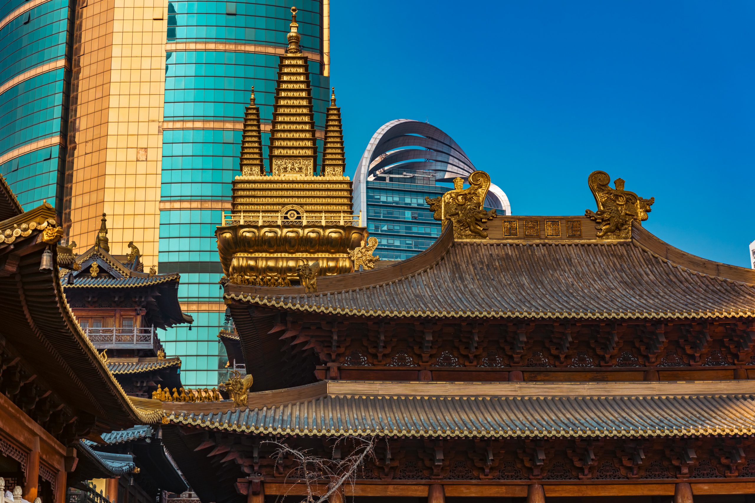 Temple Jing'an de Shanghai