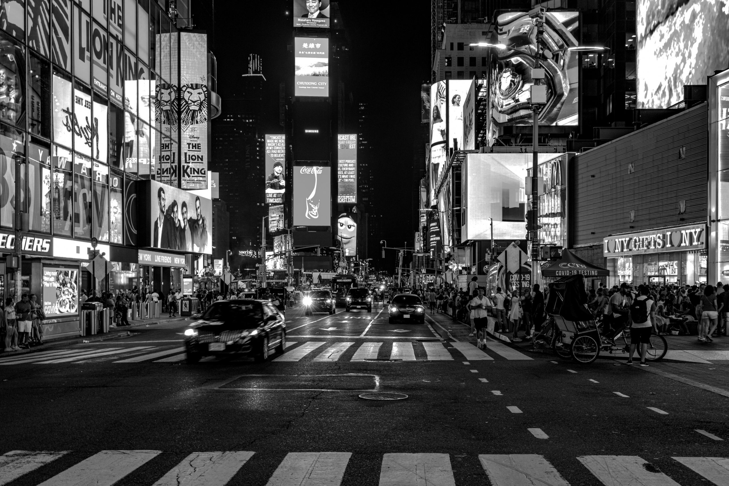Times Square New York de Nuit