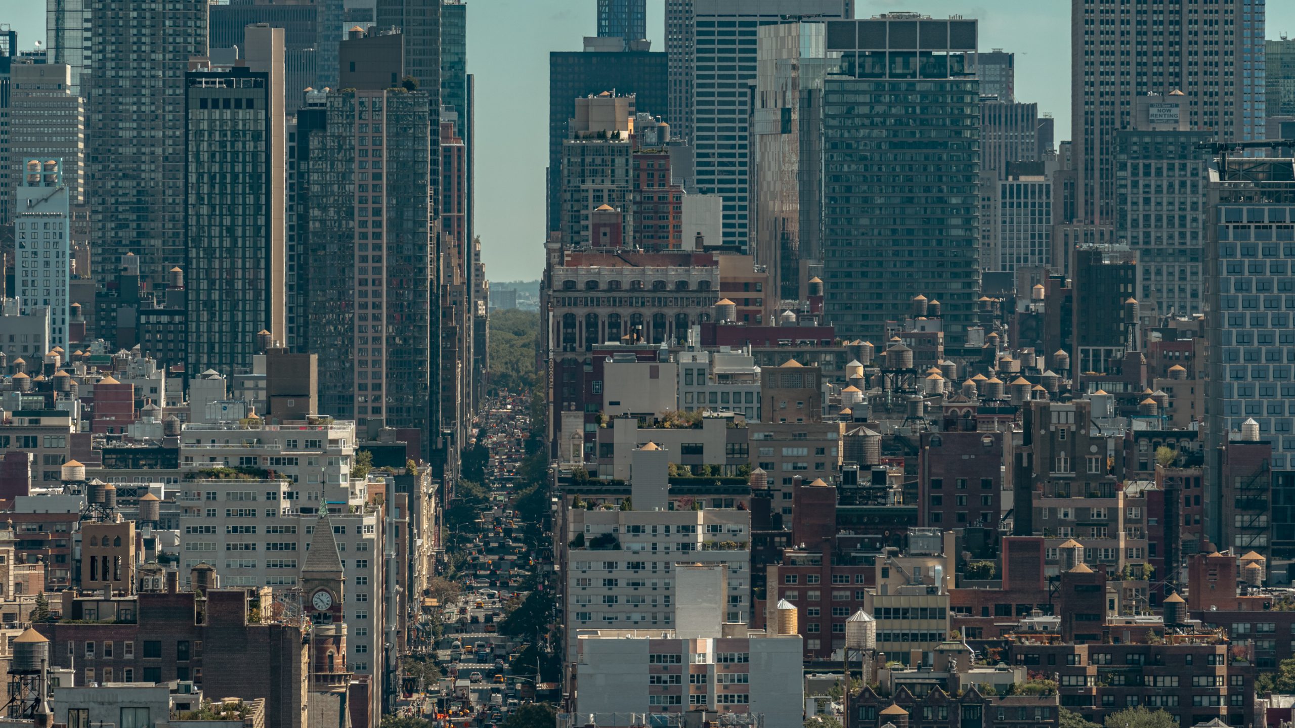 Toits et tours de Manhattan