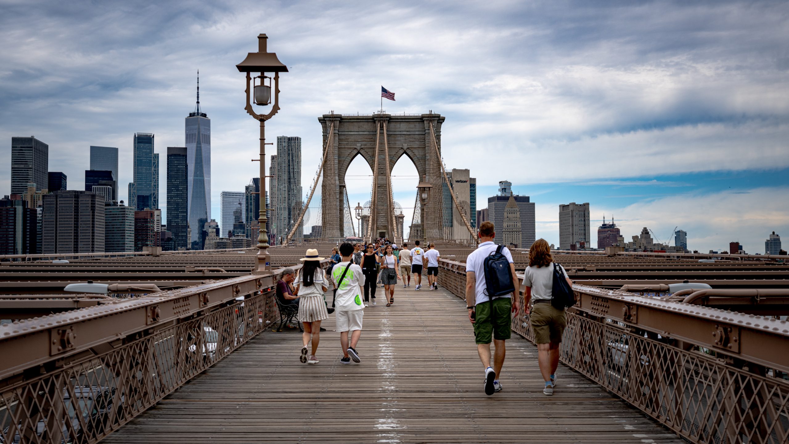 Traversée du Pont de Brooklyn