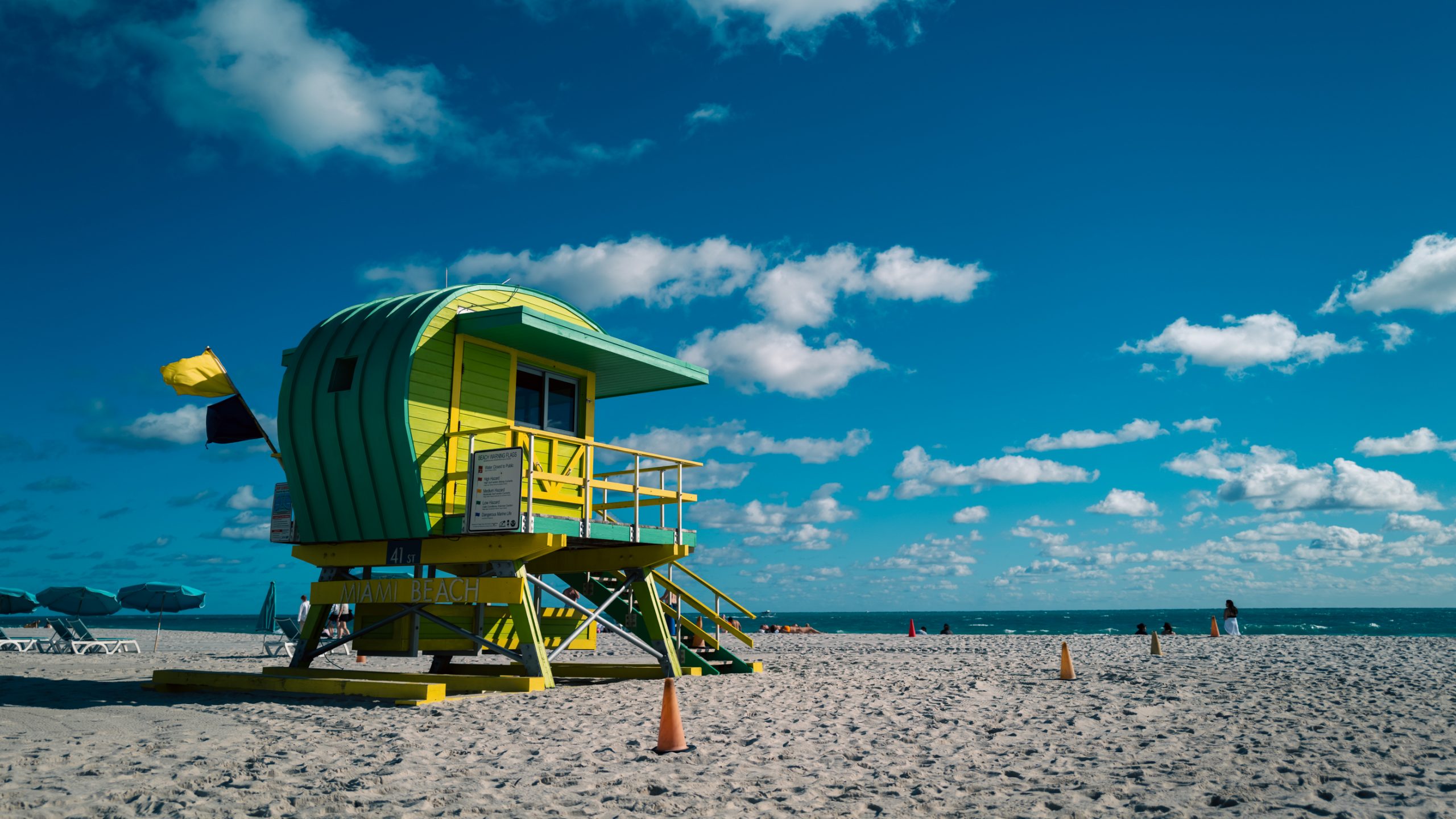 Un Poste de sauvetage Miami Beach