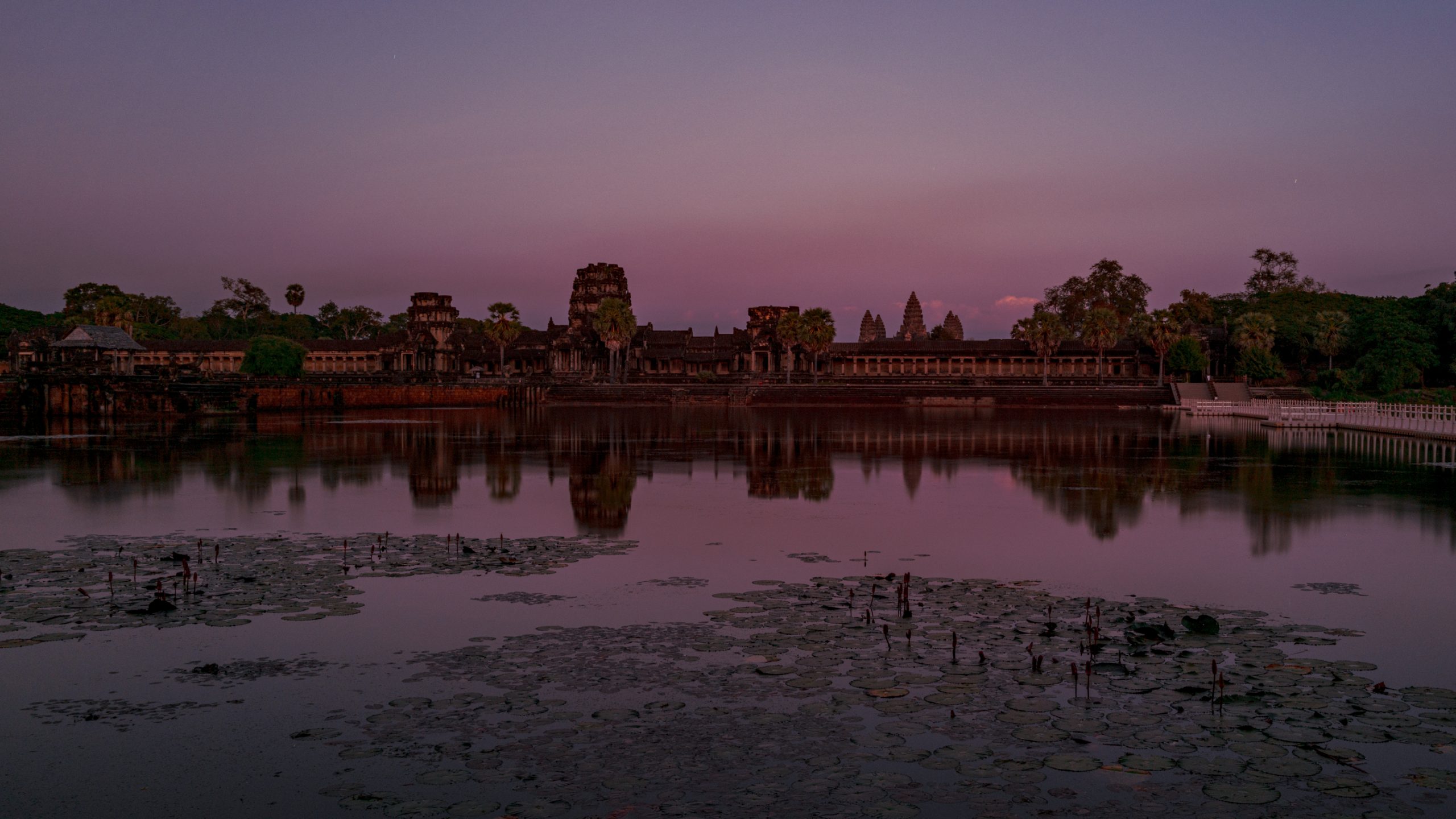 Angkor Wat au crépuscule