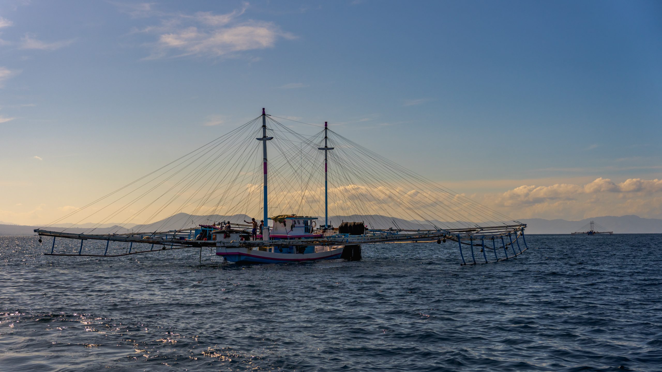 Bateau de pêche Indonésien