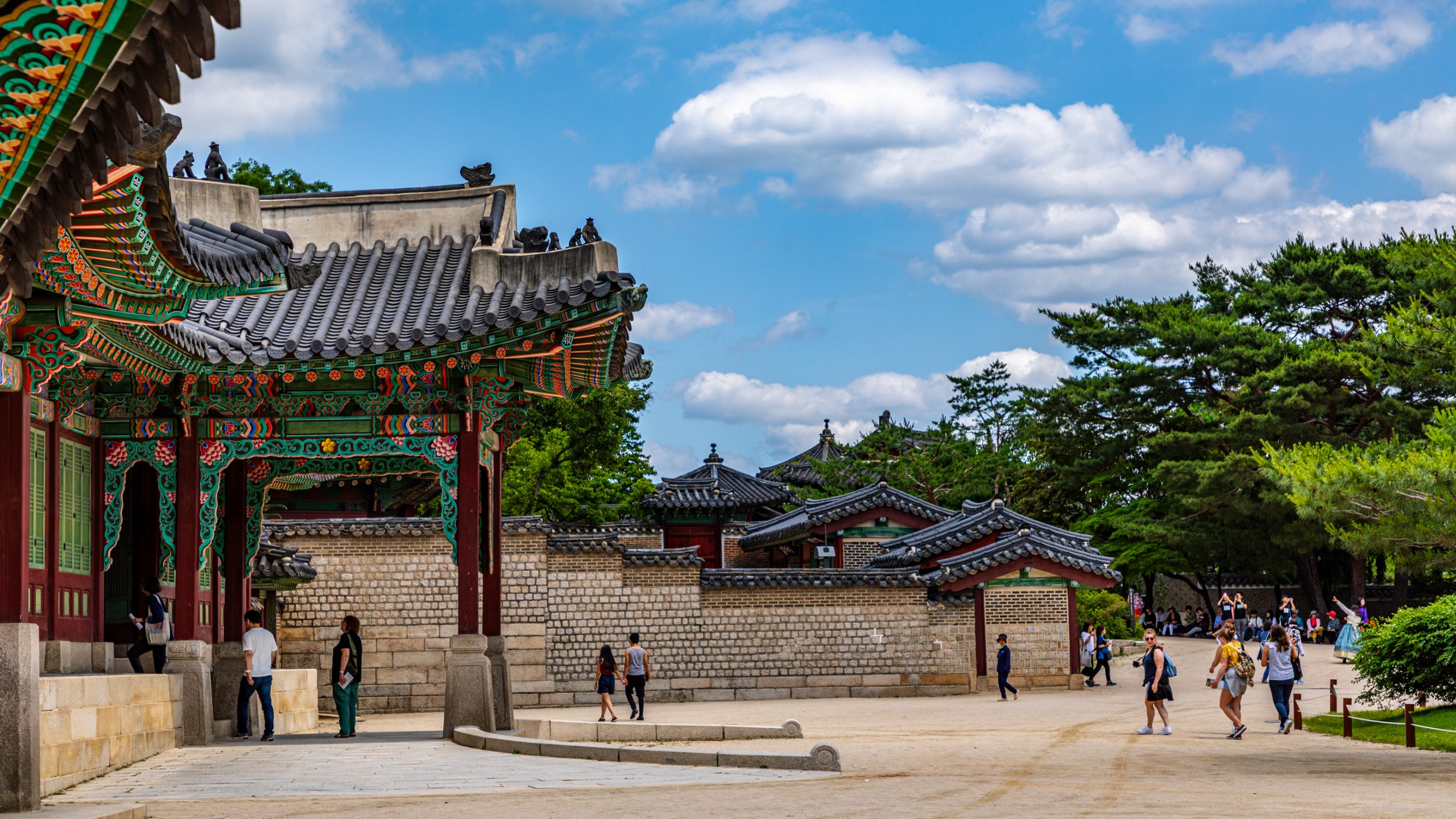 Cour du Palais Changdeokgung