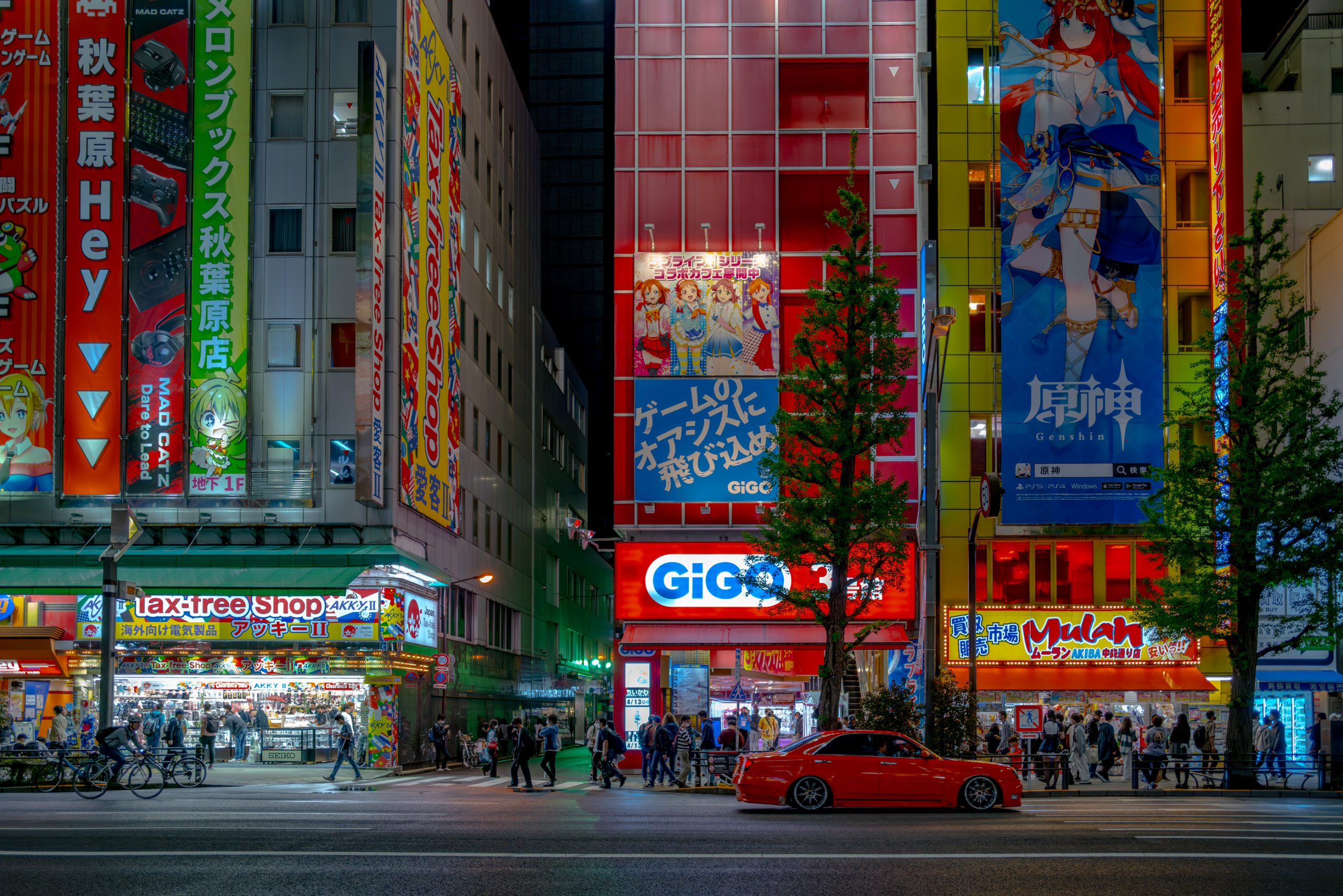 Éclat nocturne d’Akihabara