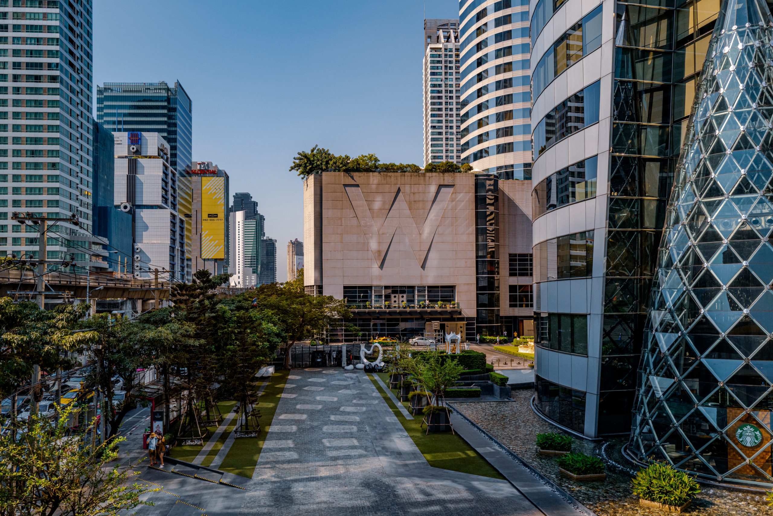 Façade de l’hôtel W Bangkok
